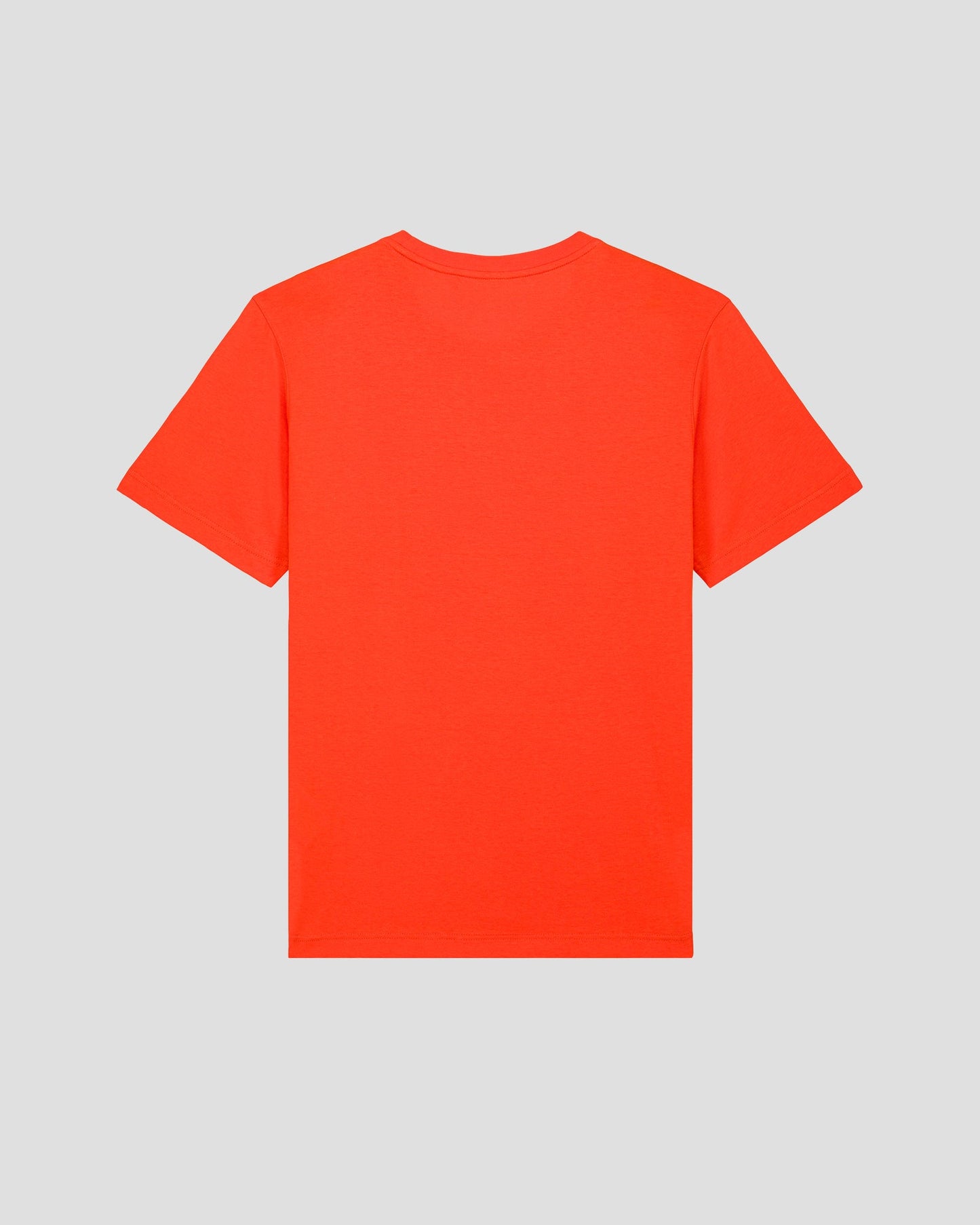 T-Shirt à col rond Rouge feu Petro