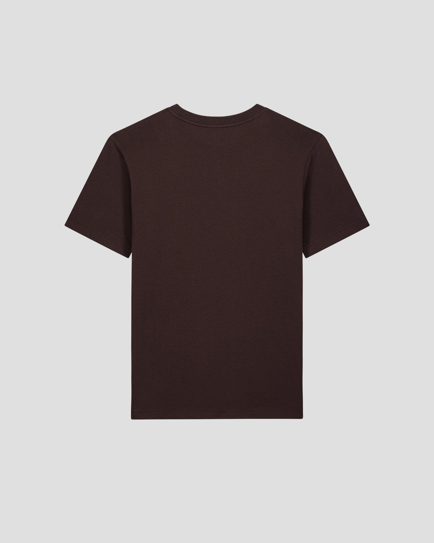 T-Shirt à col rond Café noir Petro