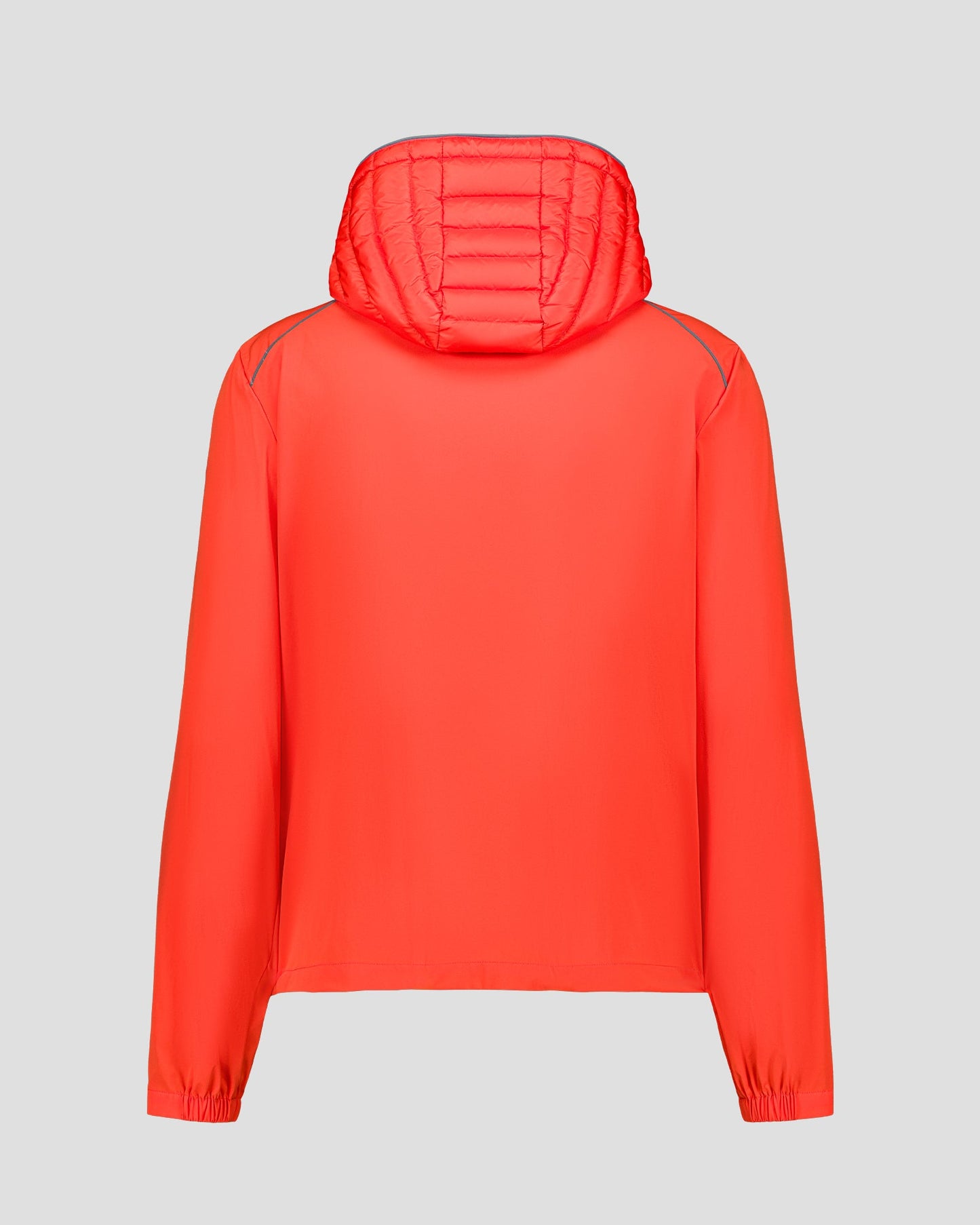 Doudoune bi-matière Rouge feu Stride
