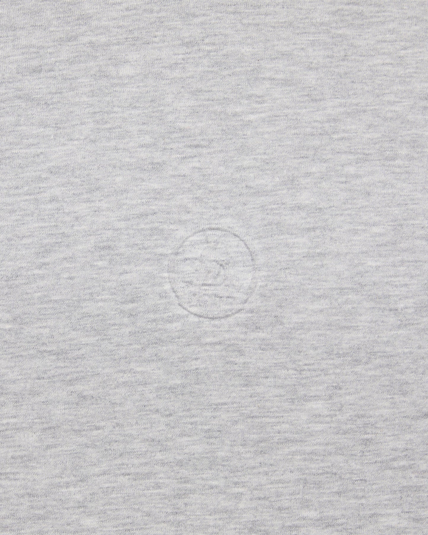 T-shirt col rond femme en coton Gris chiné Angel