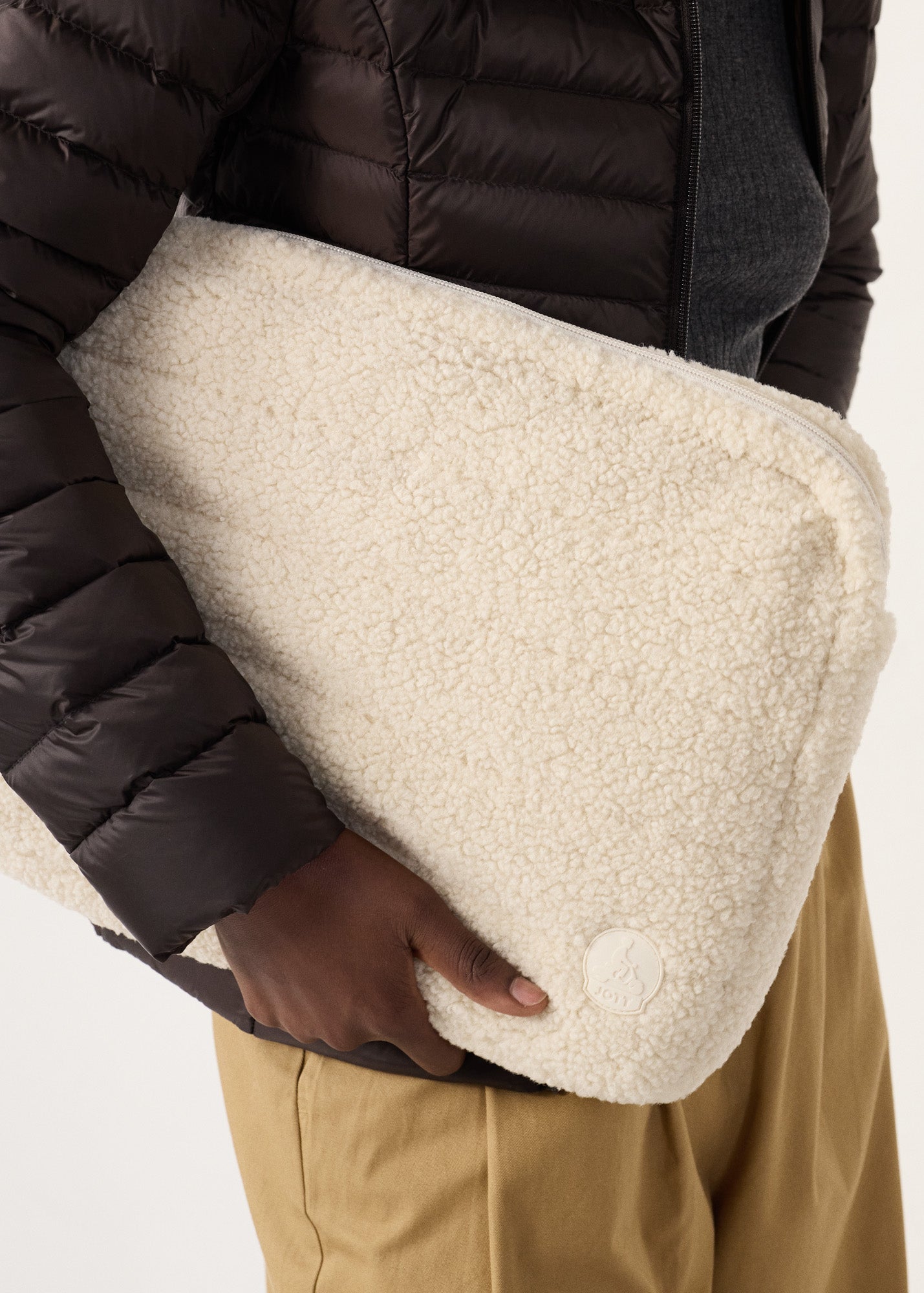 Housse d'ordinateur Naturel Hateya sherpa