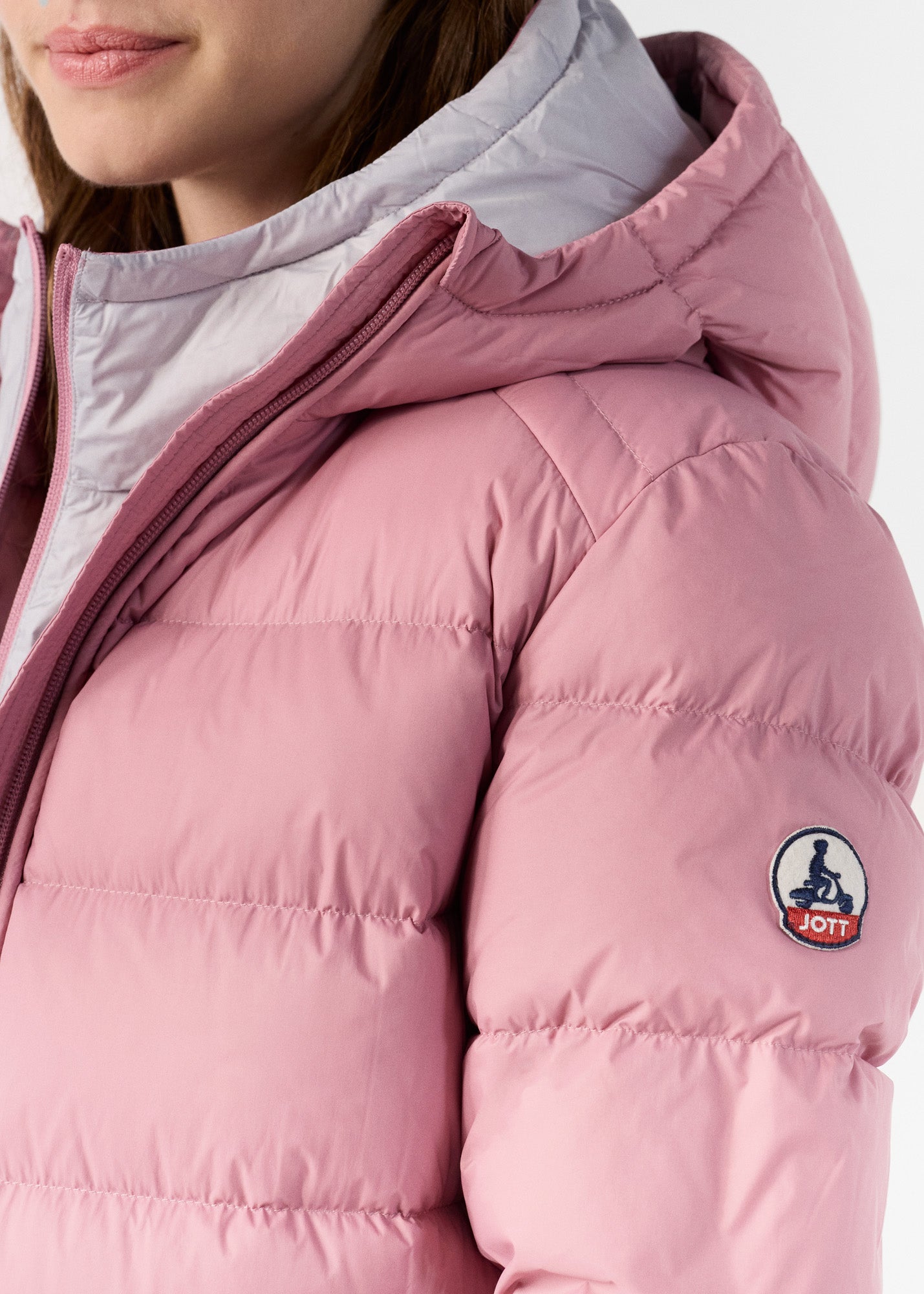 Doudoune confort Rose antique Johanne