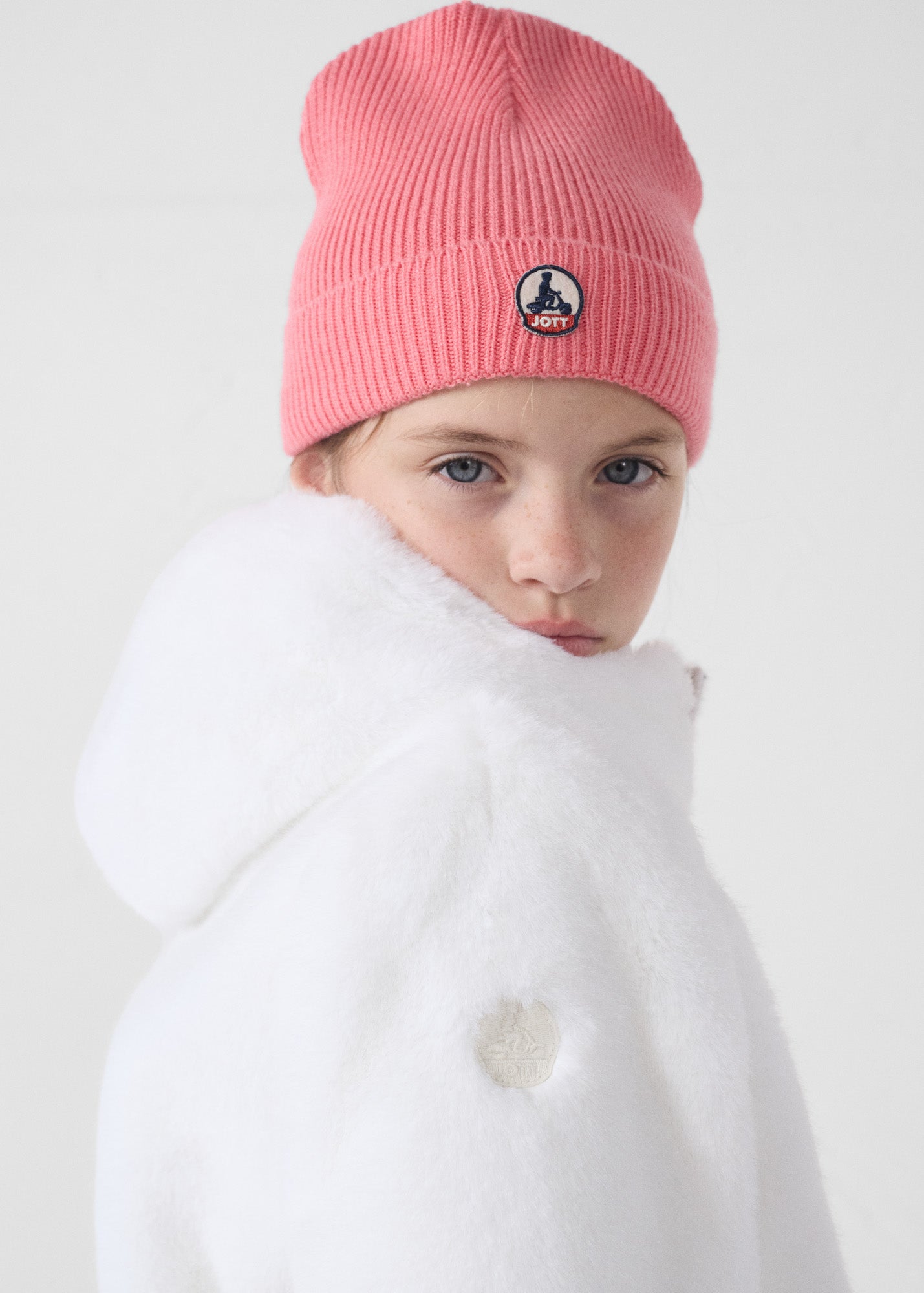 Bonnet enfant Vibrant pink Noah 2.0