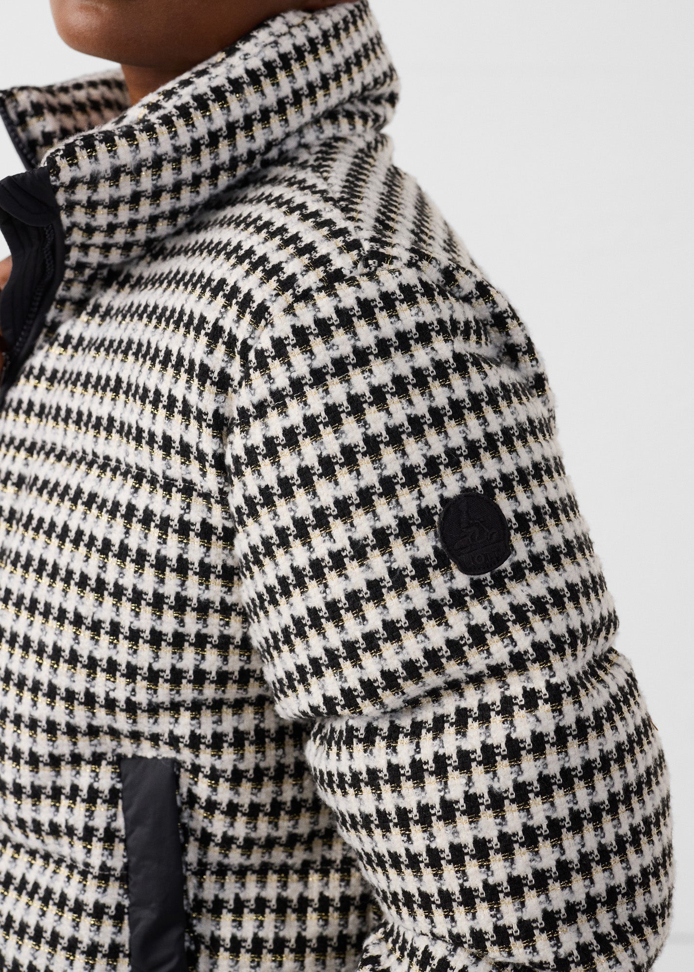 Veste Grand Froid esprit puffer Naturel/noir Akira multico