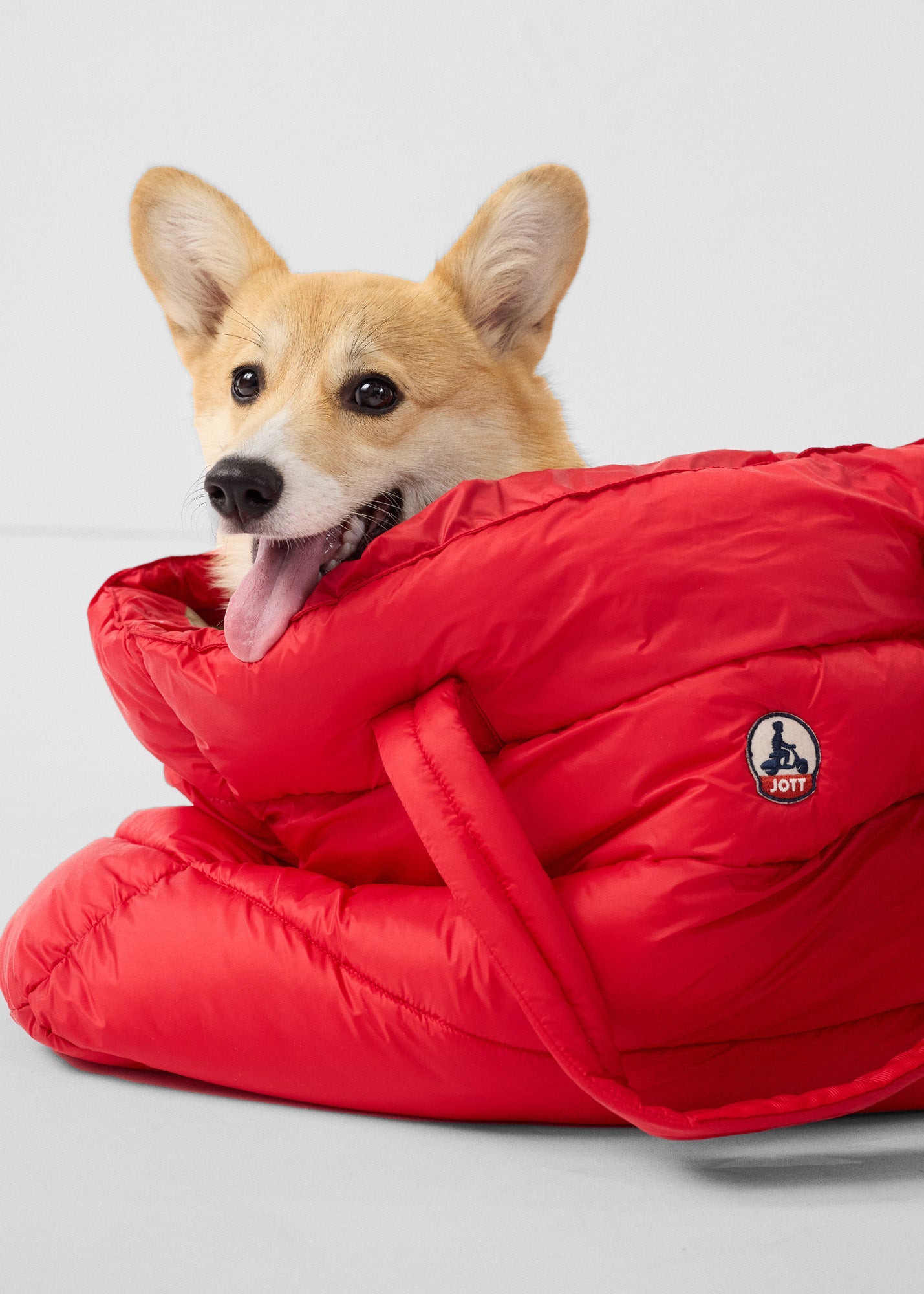 Maxi totebag Rouge carmin Leina