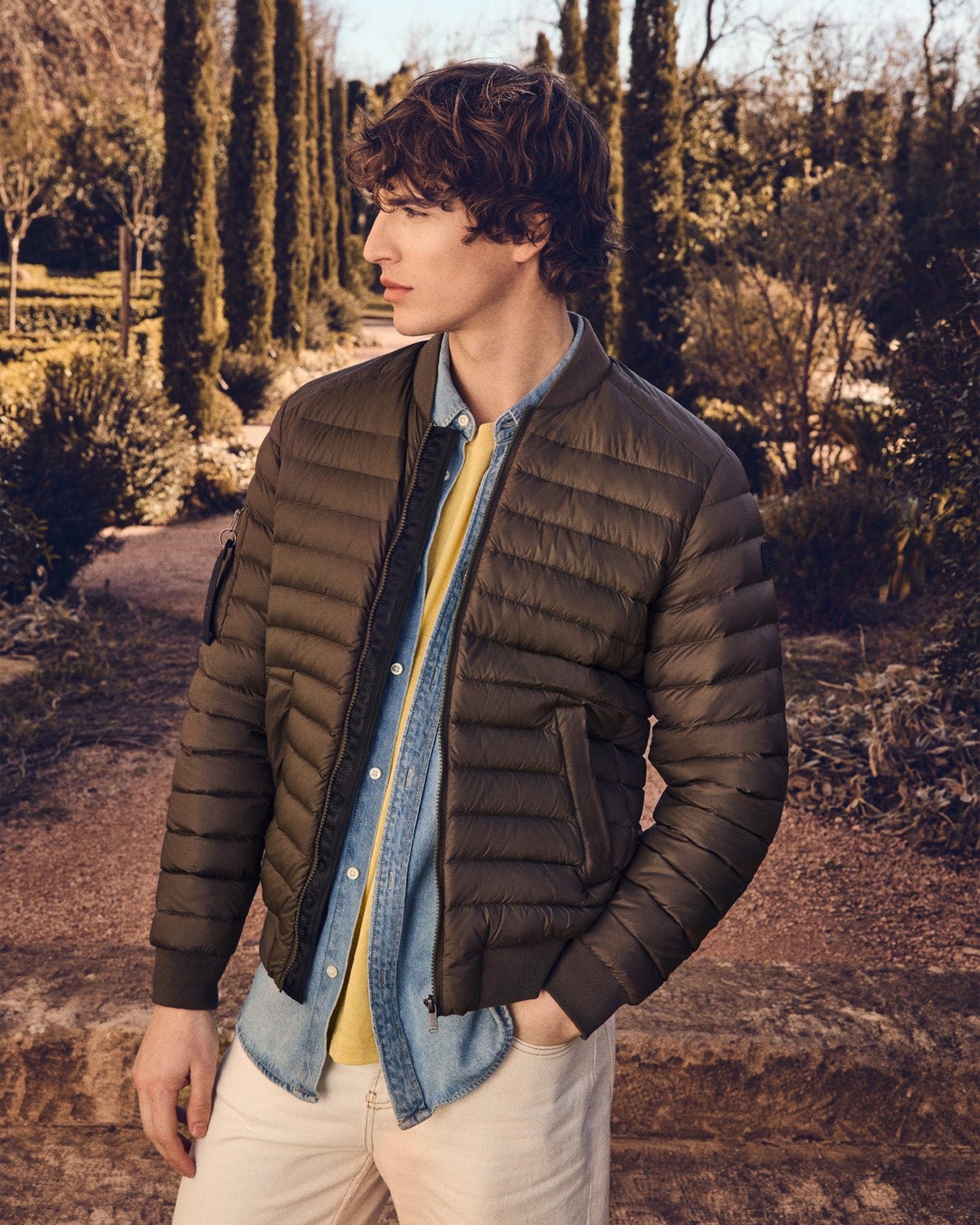 Doudoune légère bomber Army Ryan