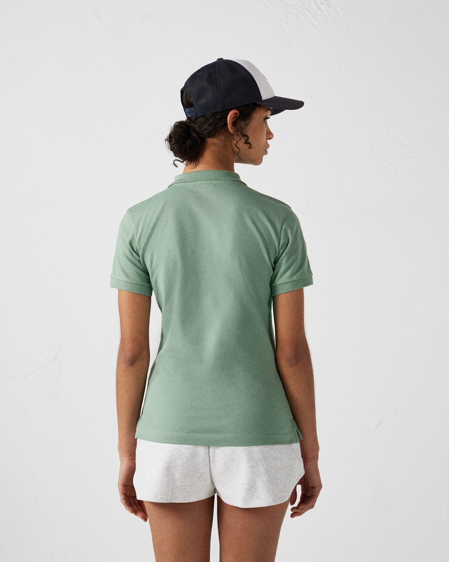 Polo femme Vert minéral May