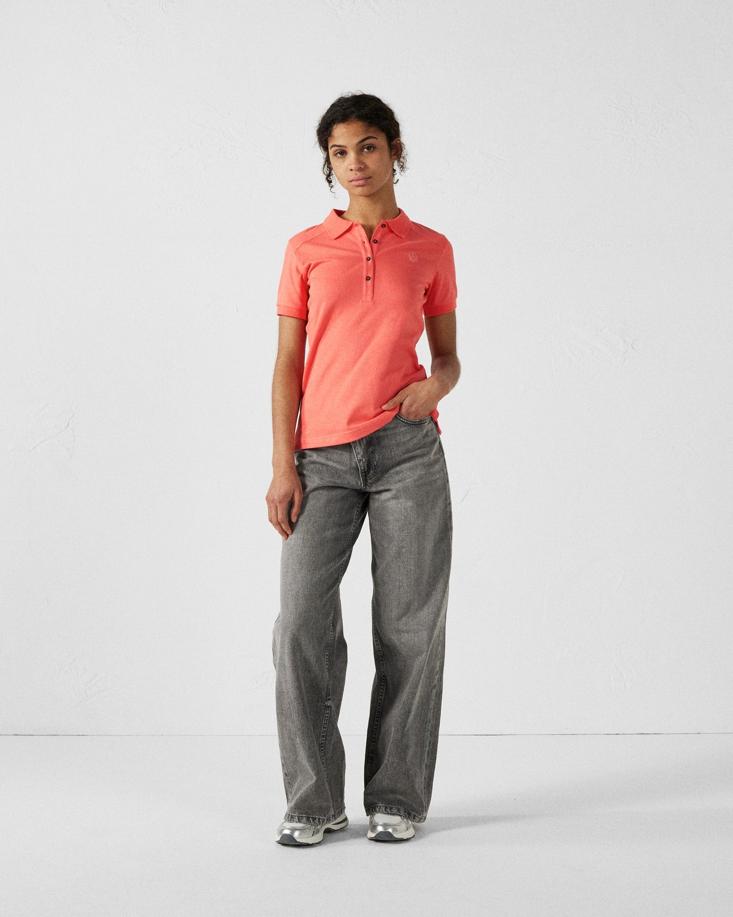 Polo femme Corail May