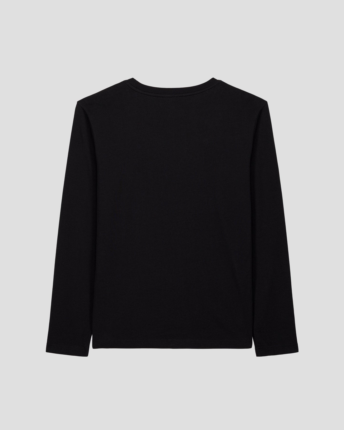 T-Shirt à col rond Noir Emilio