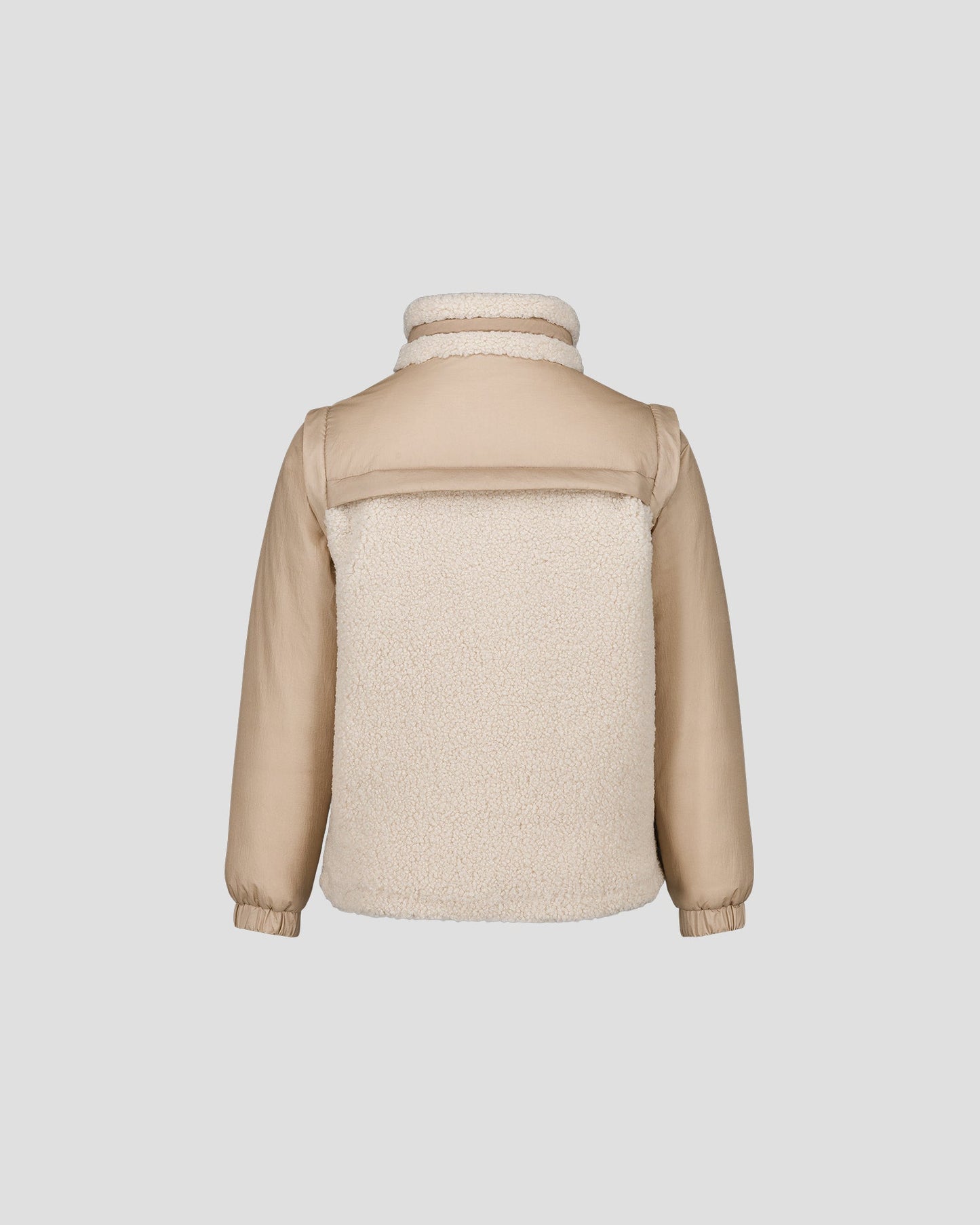 Doudoune enfant sherpa Naturel Erwan