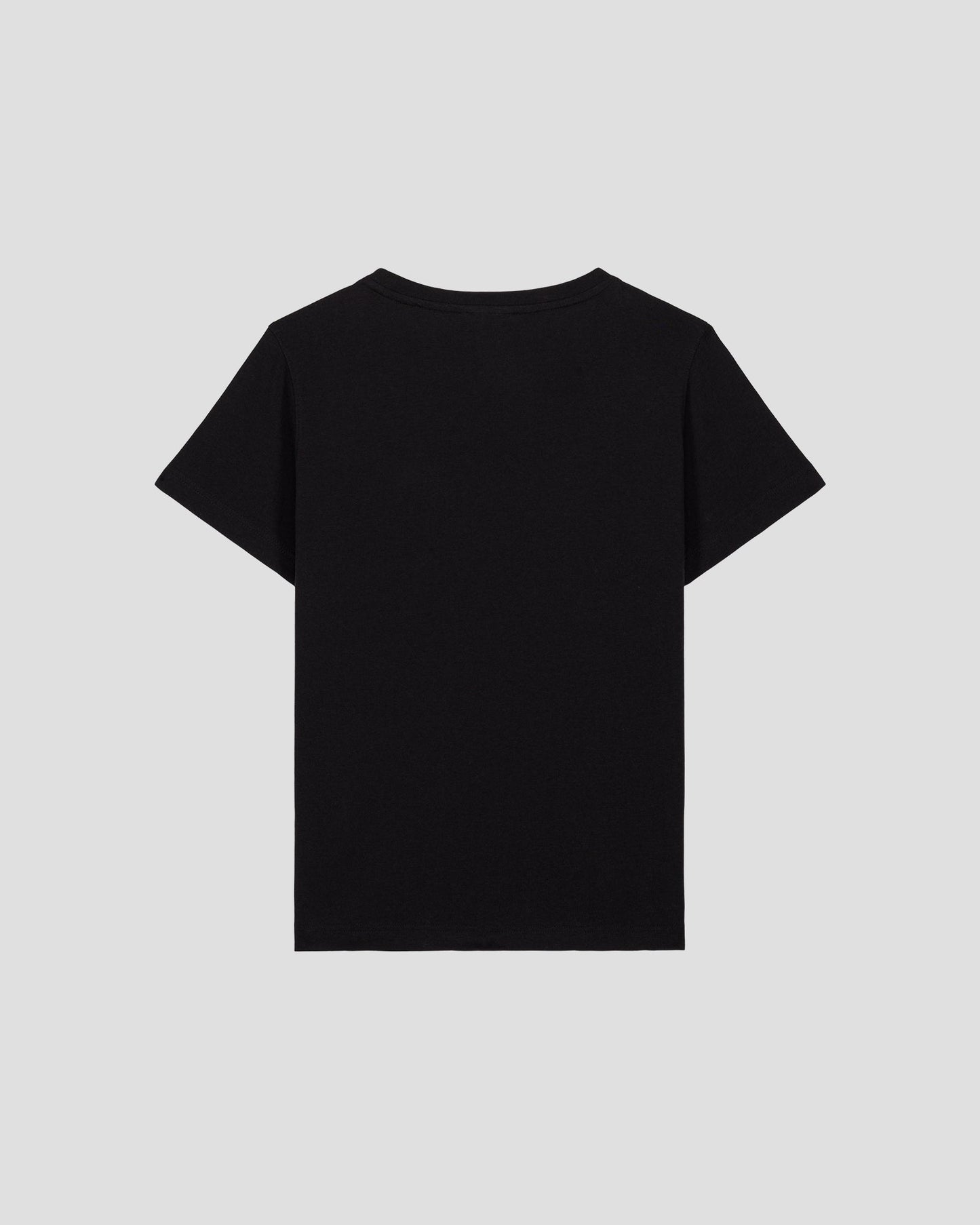 T-Shirt à col rond Noir Lucia