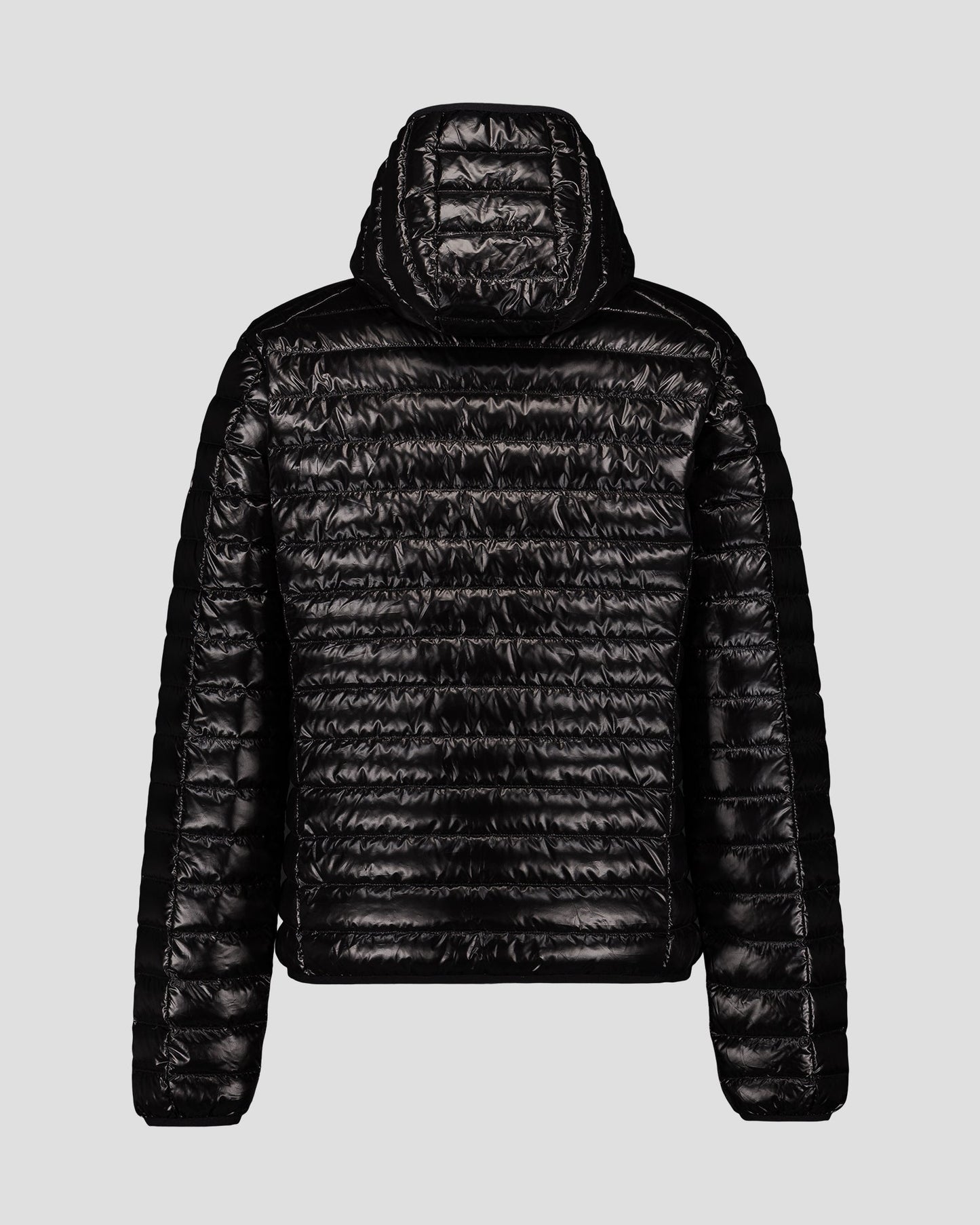 Doudoune légère à capuche Noir Nico shiny