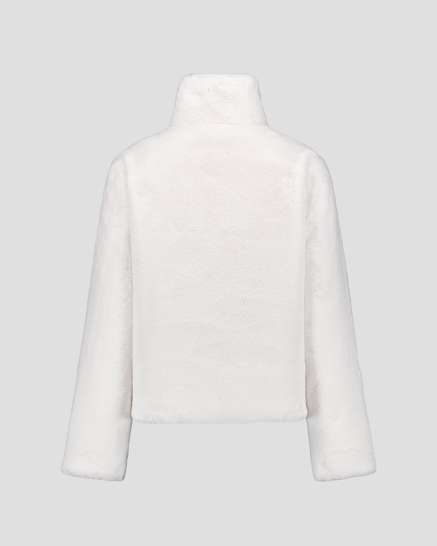 Doudoune fausse fourrure Blanc Olga