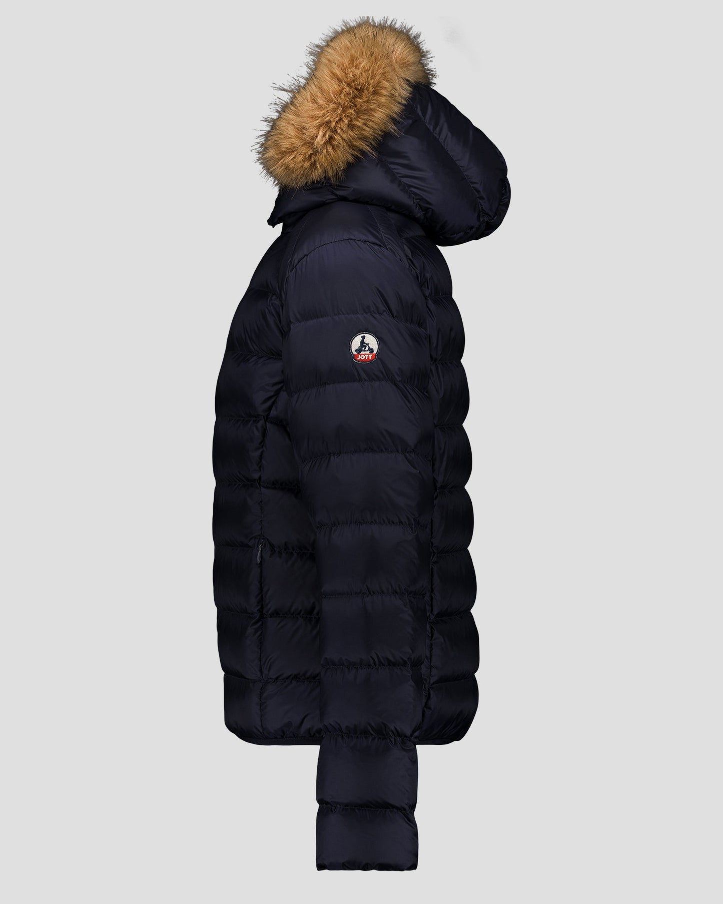 Doudoune à capuche Grand Froid Marine Prestige