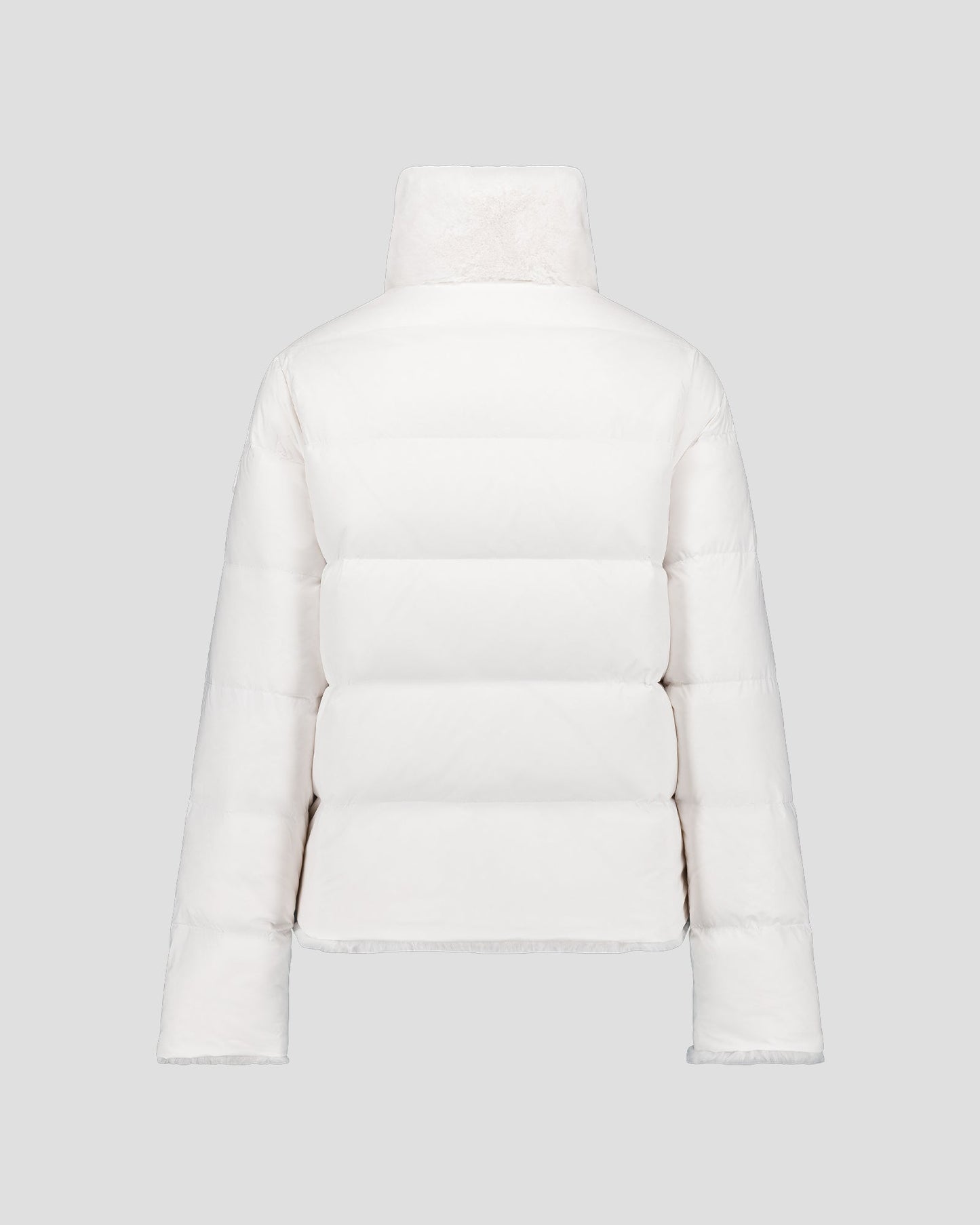 Doudoune fausse fourrure Blanc Olga