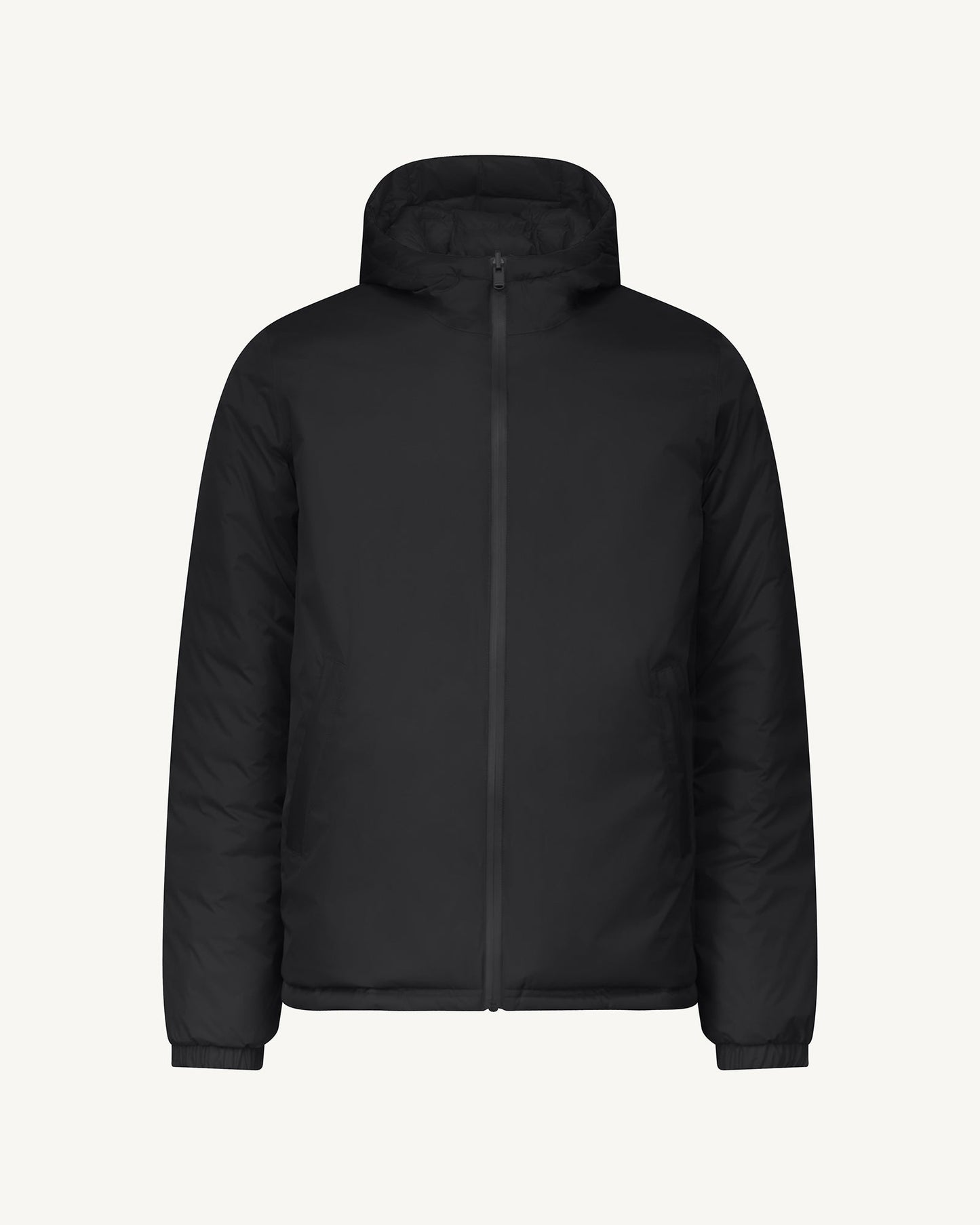 Doudoune réversible à capuche Noir Bergen 2.0