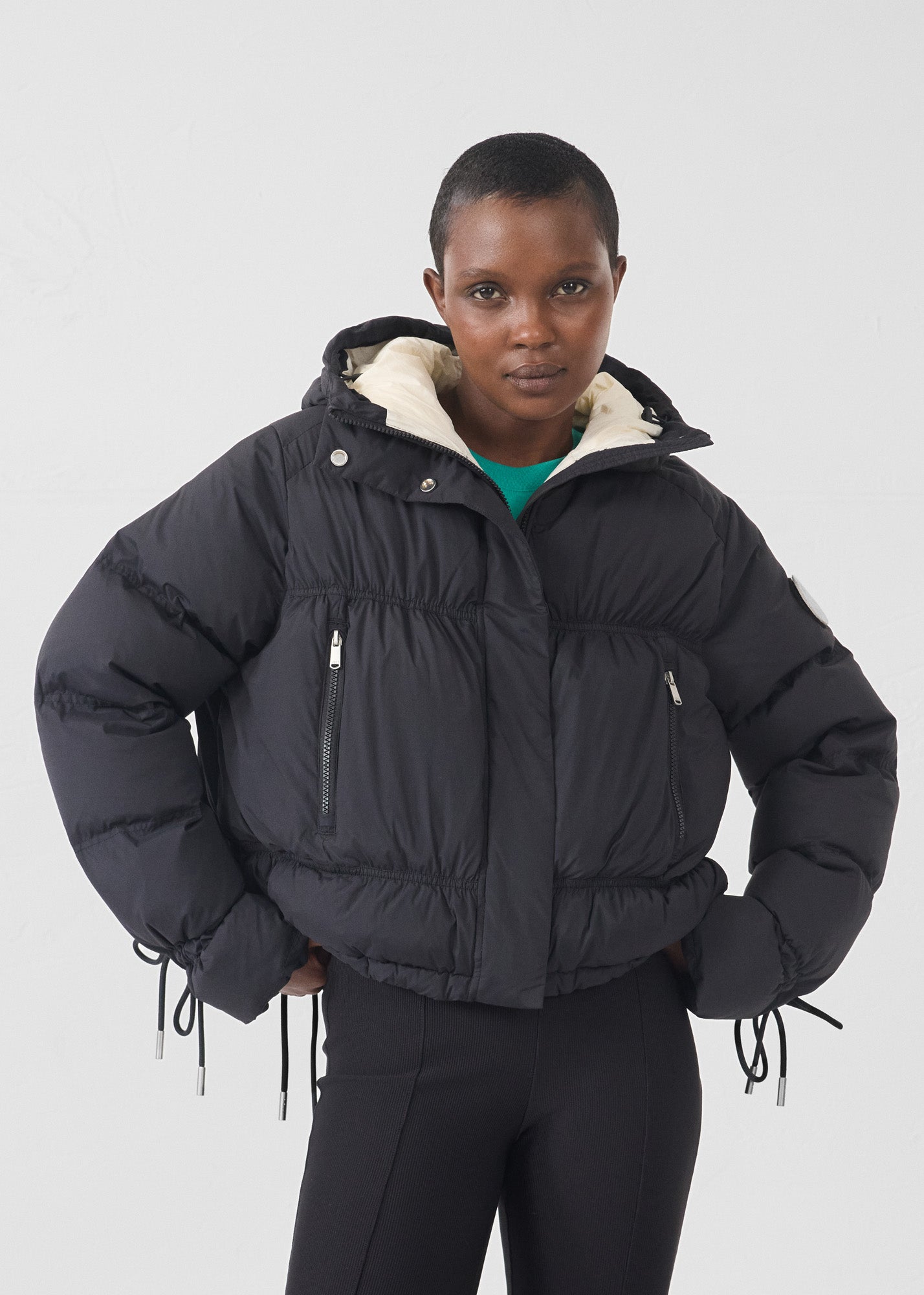 Doudoune Grand Froid esprit puffer Noir Nami