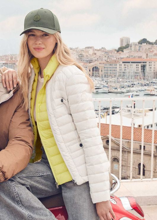 Doudoune de tailleur Naturel Ingrid