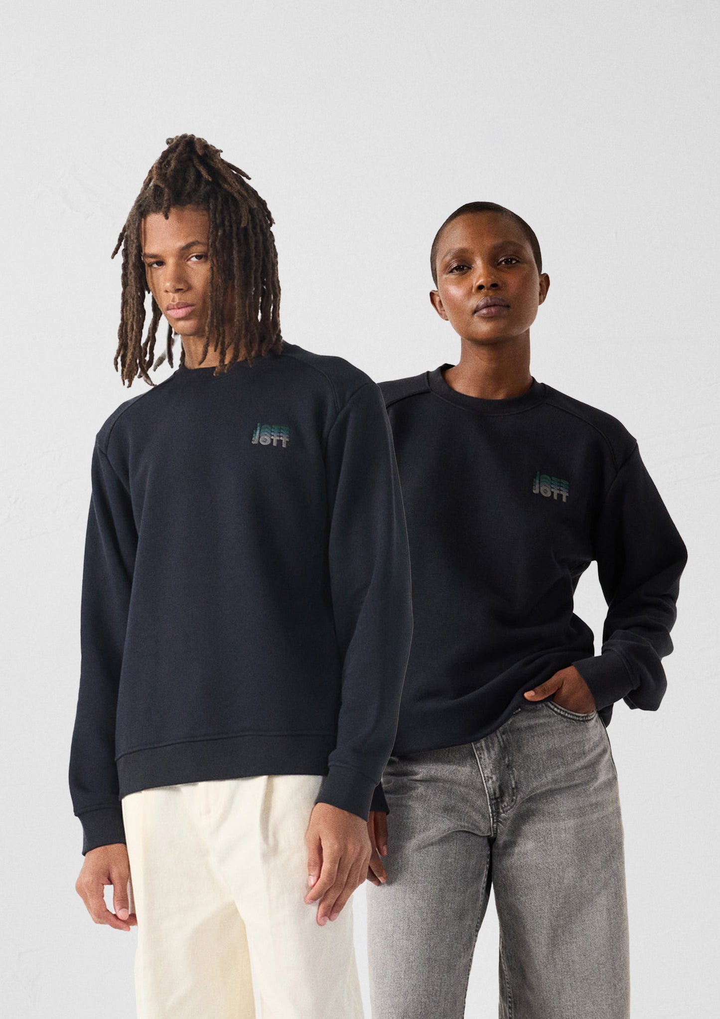 Sweatshirt graphique Noir Jamie gradient