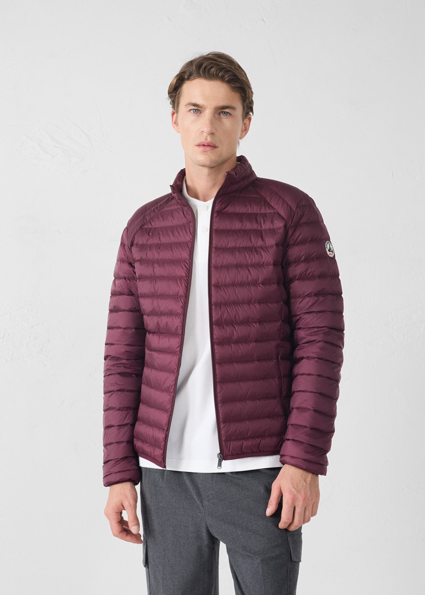 Doudoune légère Cerise noire Mat