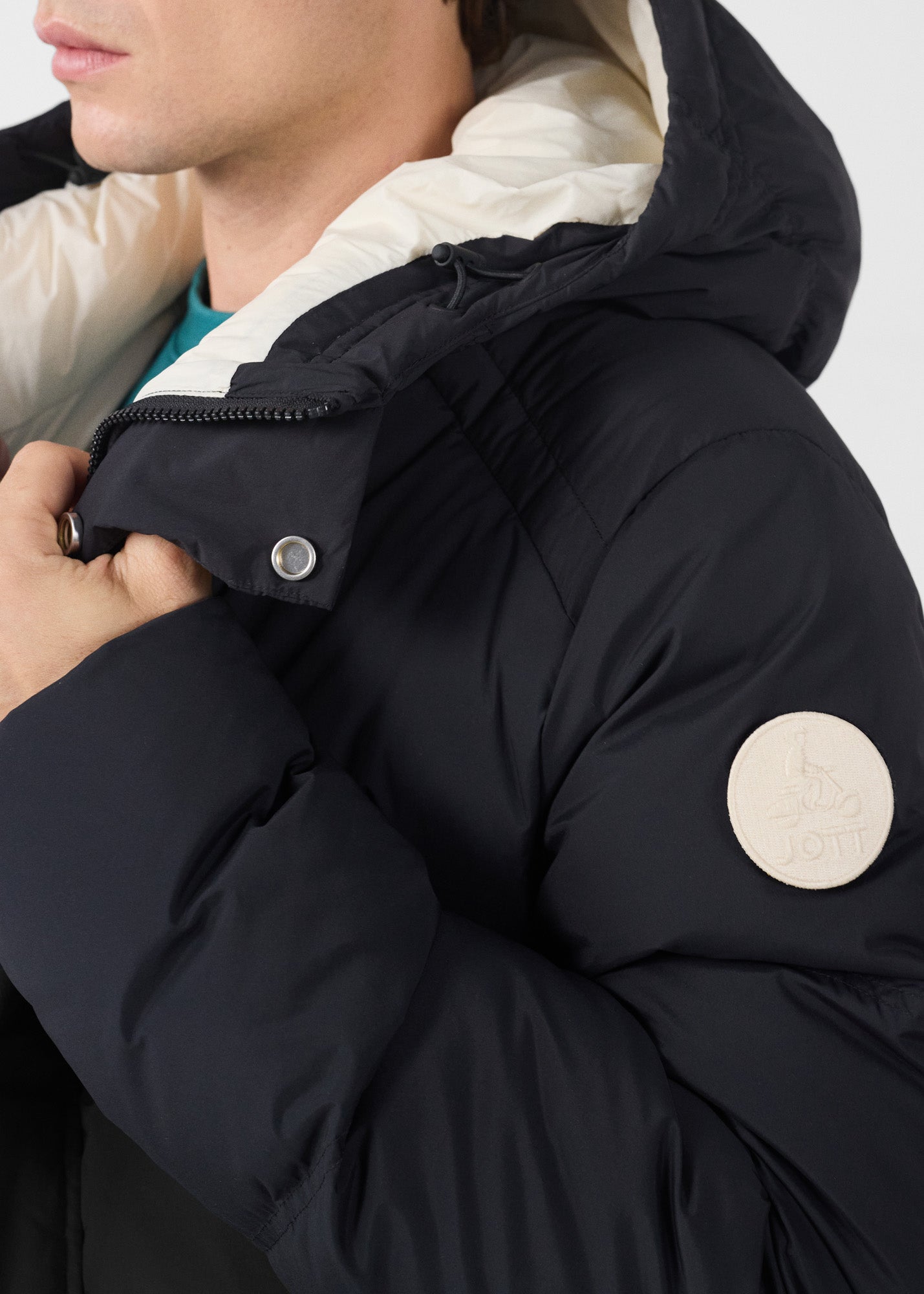 Doudoune Grand Froid esprit puffer Noir Sanji