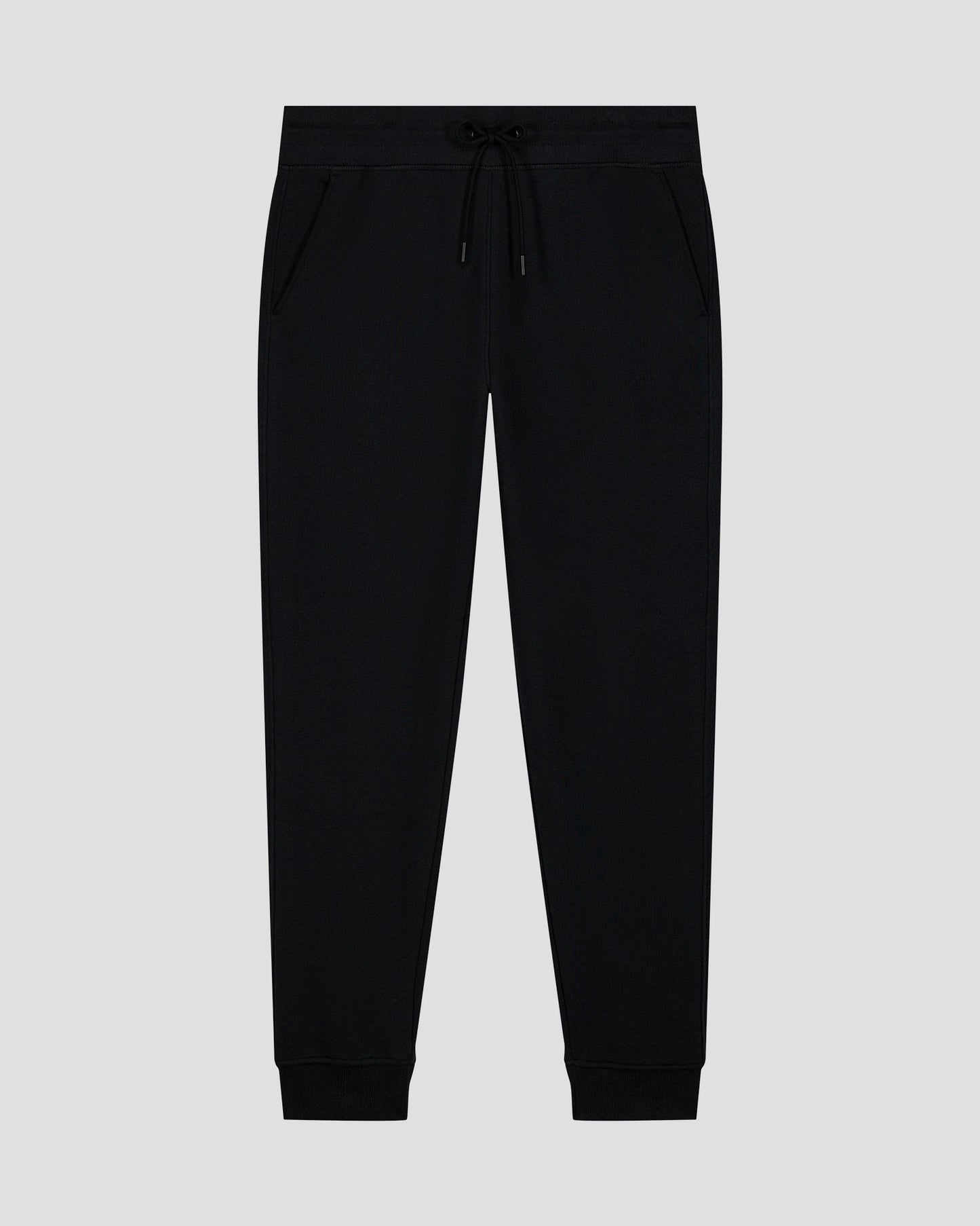 Pantalon de sport en coton Noir Achille