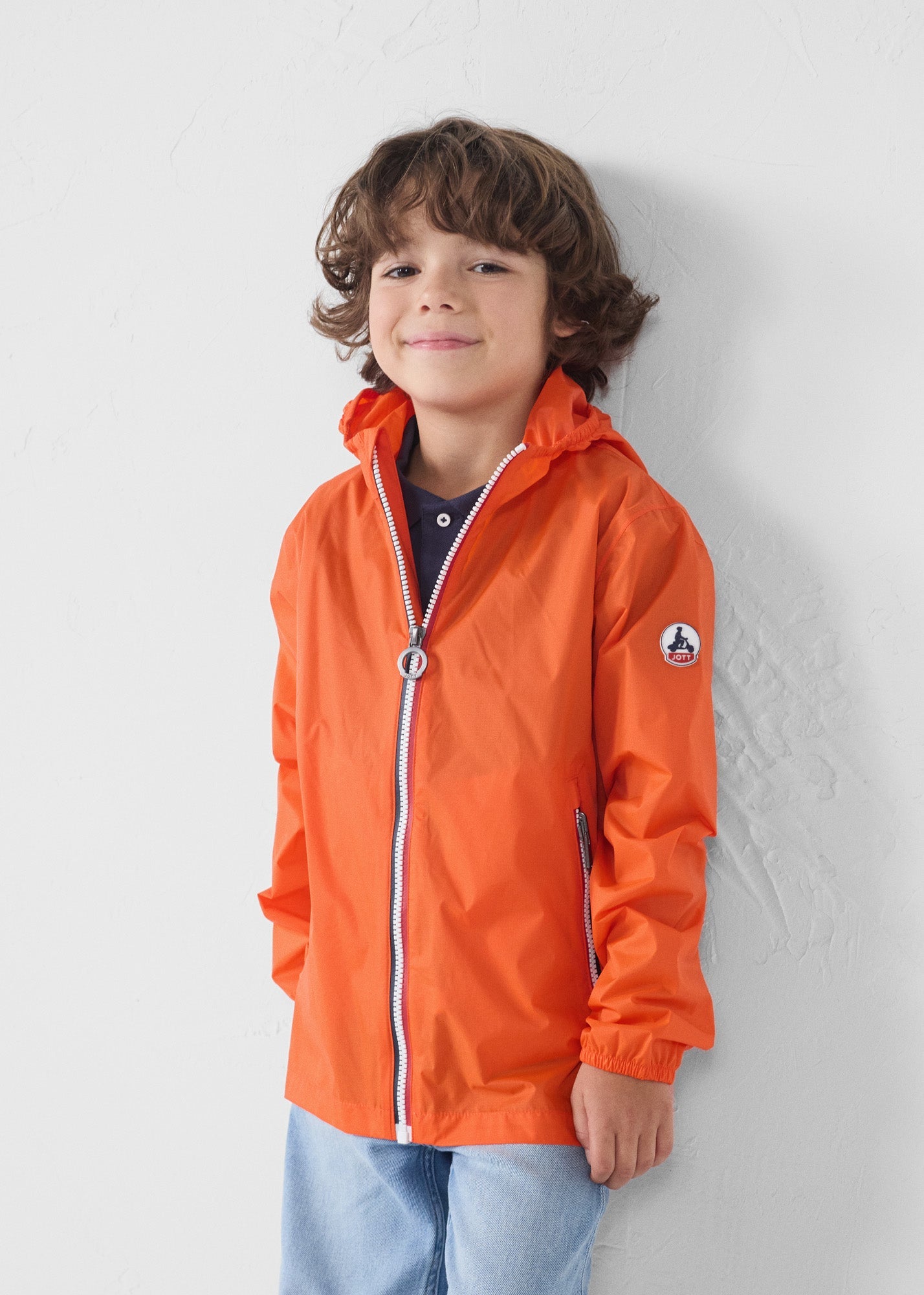 Imperméable enfant paquetable Rouge feu Corrie