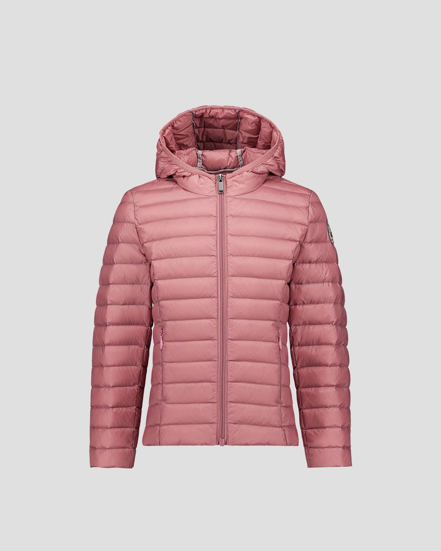 Doudoune légère à capuche enfant Rose antique Carla