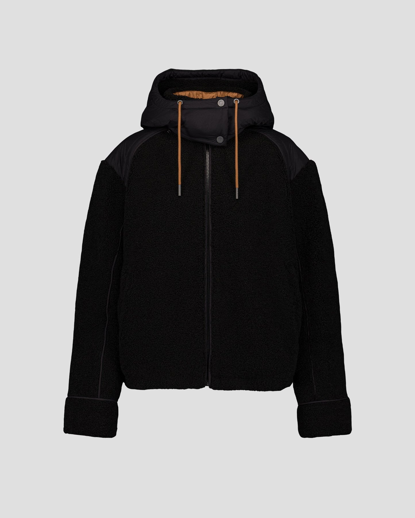 Doudoune sherpa Noir Ivana