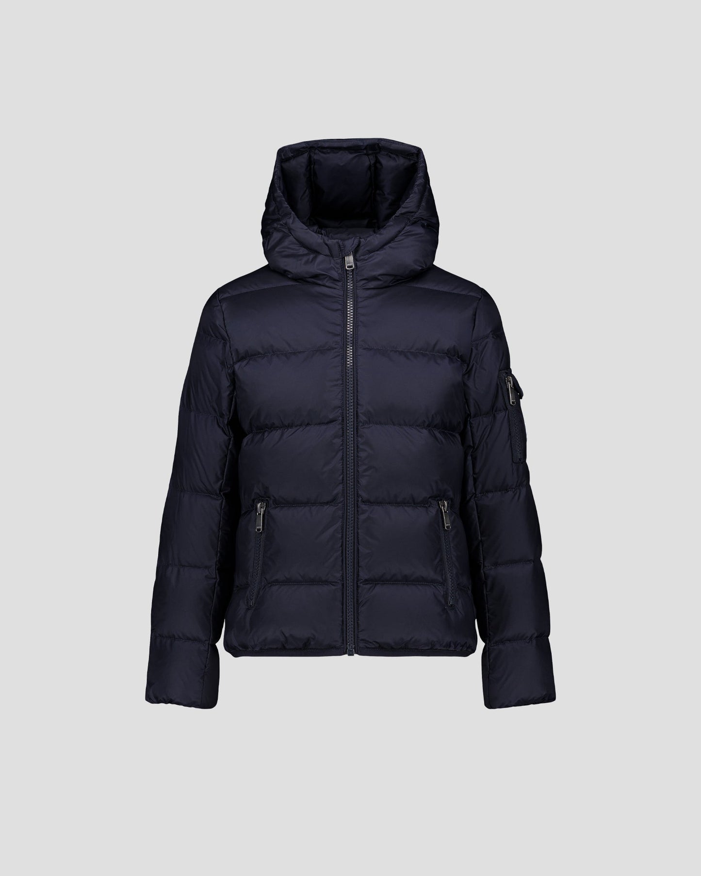 Doudoune enfant à capuche Grand Froid Marine Kazan