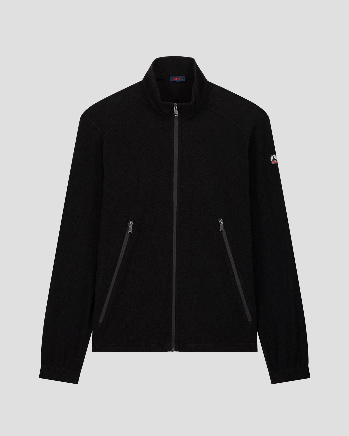 Veste zippée en polaire Noir Loid