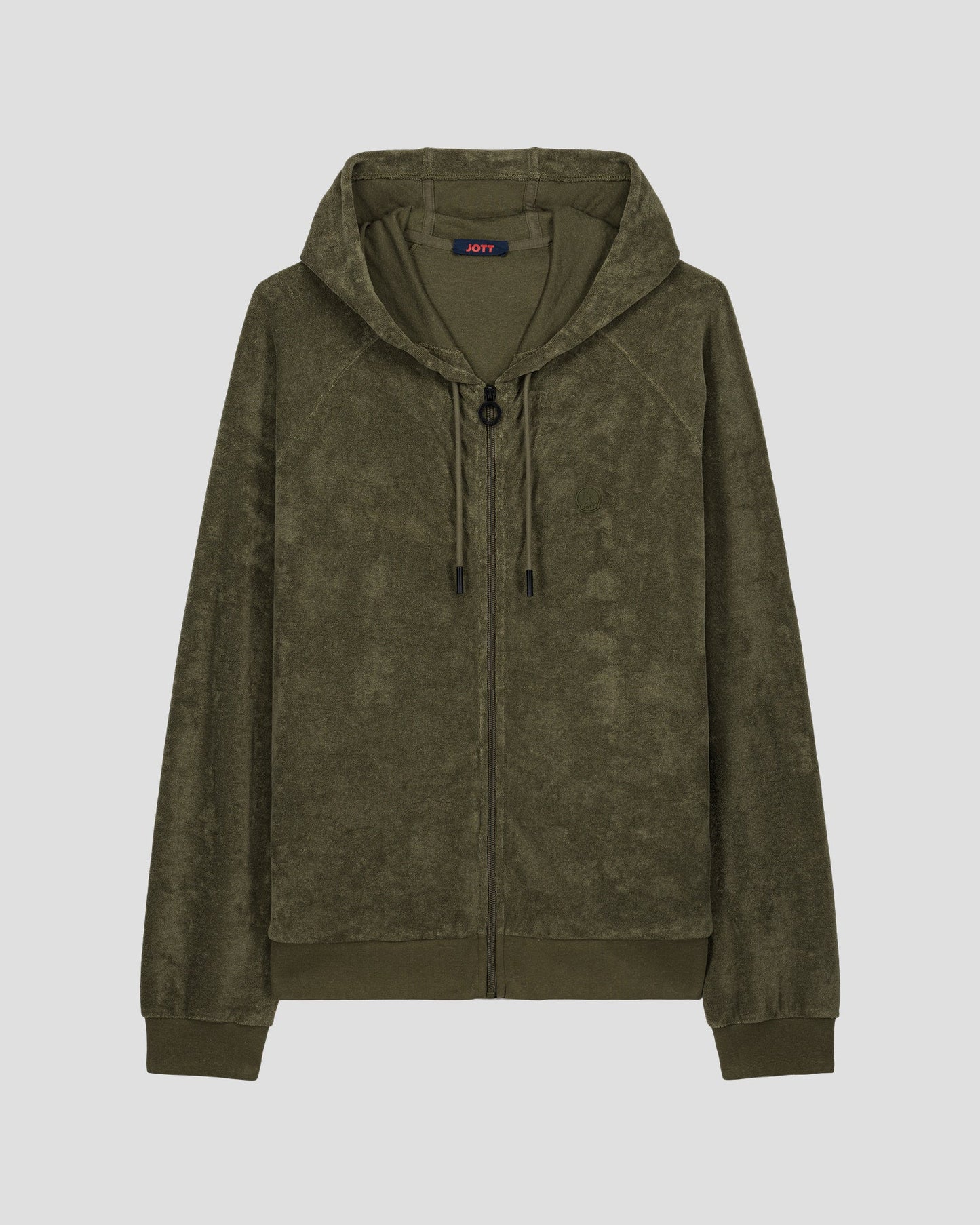 Veste zippée éponge à capuche Army Mojave