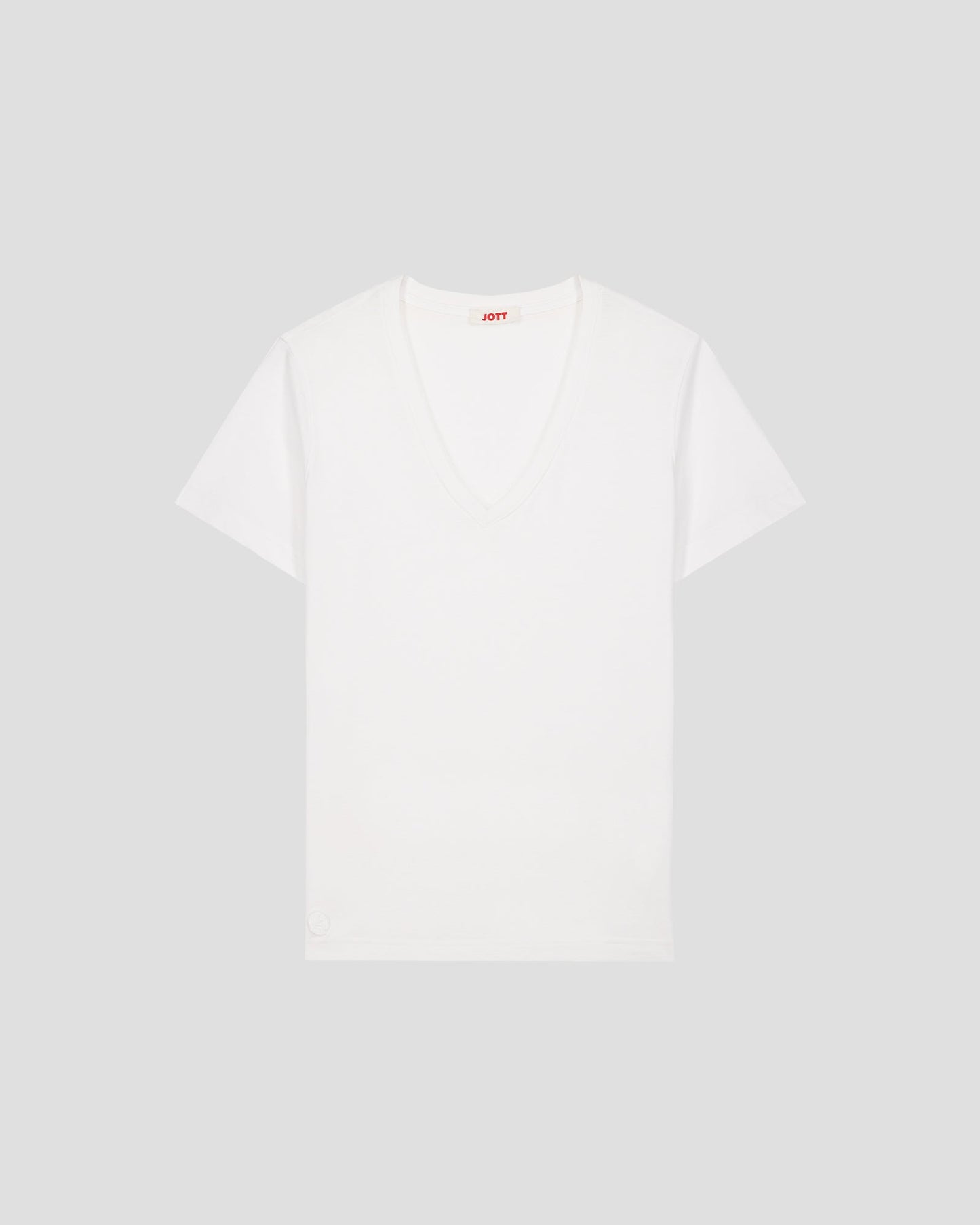 T-Shirt col V Blanc Sofy