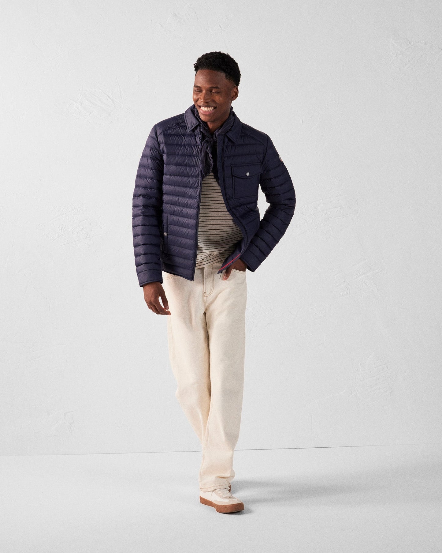 Doudoune surchemise légère Marine Dane