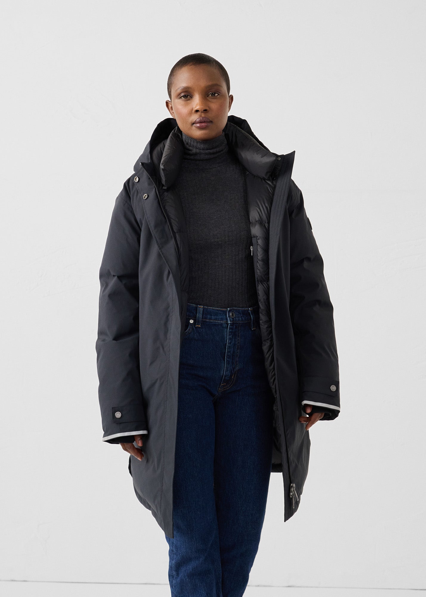 Parka Grand Froid Noir Nanook