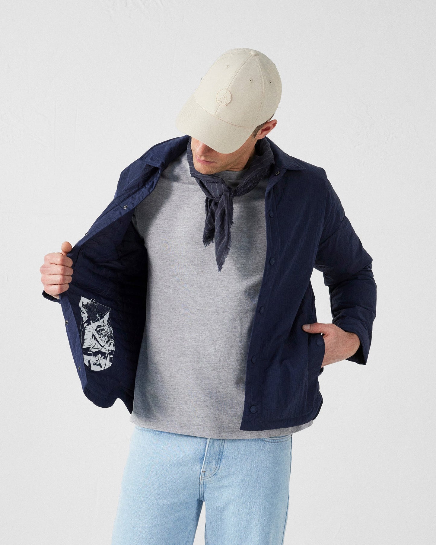 Veste surchemise Ultralight Marine Jeremy