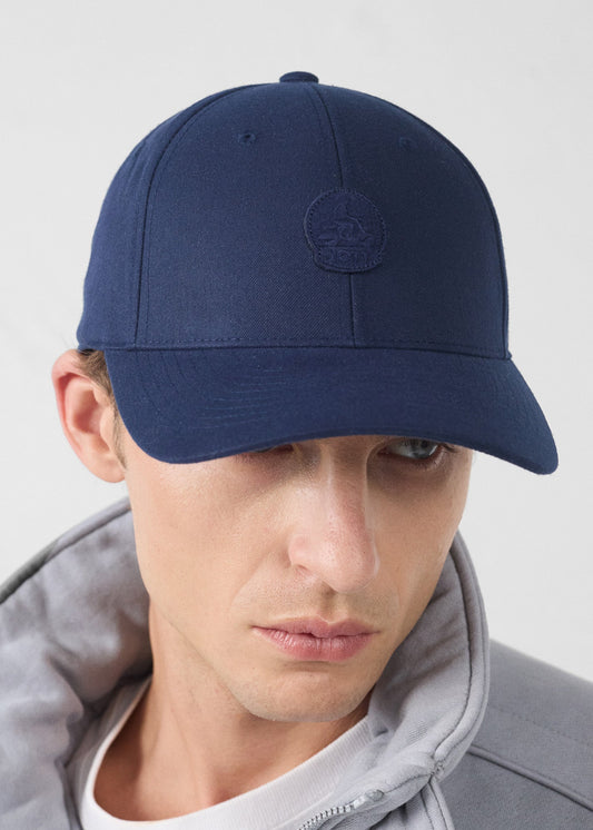 Casquette en laine Marine Bear