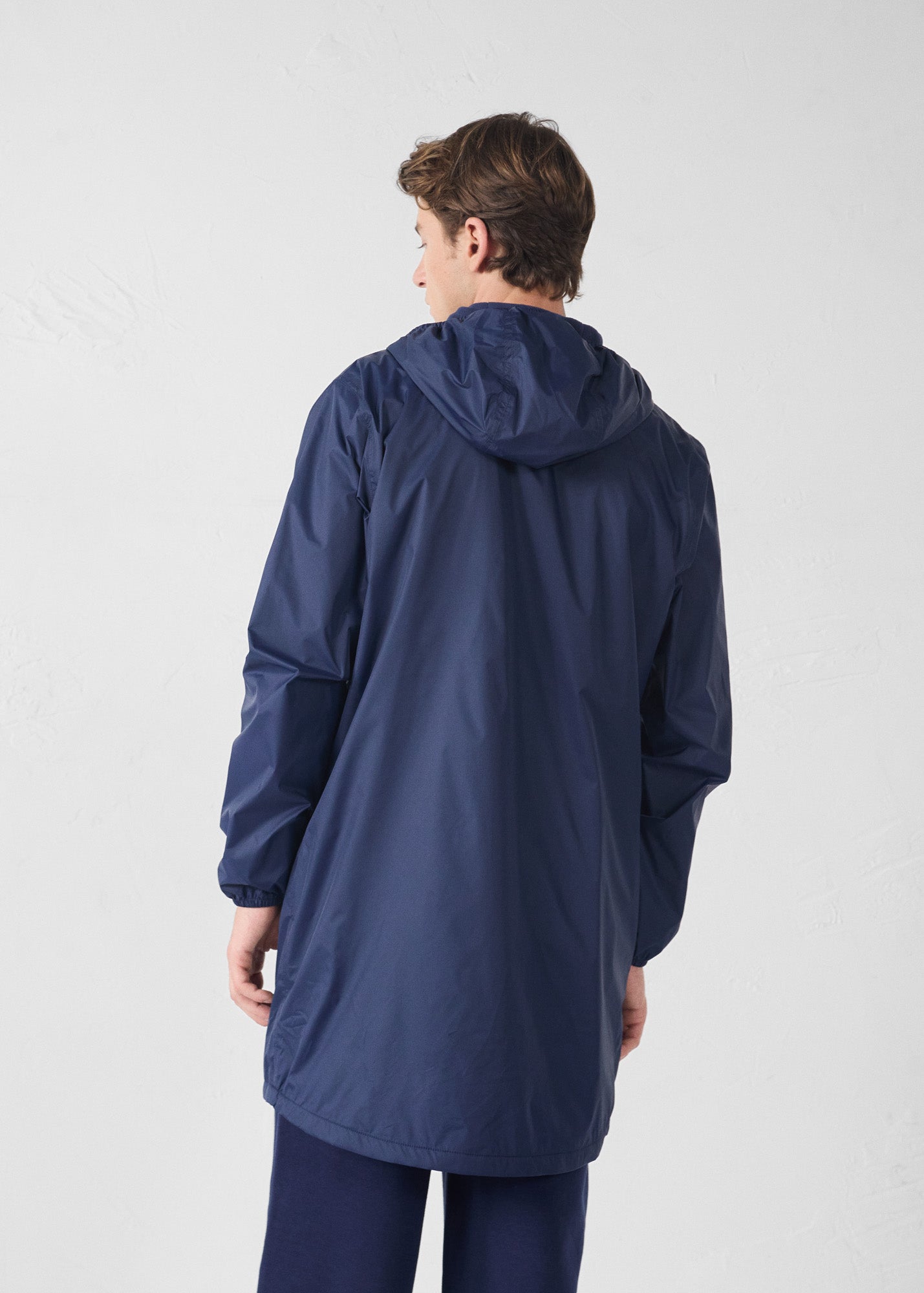 Imperméable long doublé polaire Marine Oban Polar