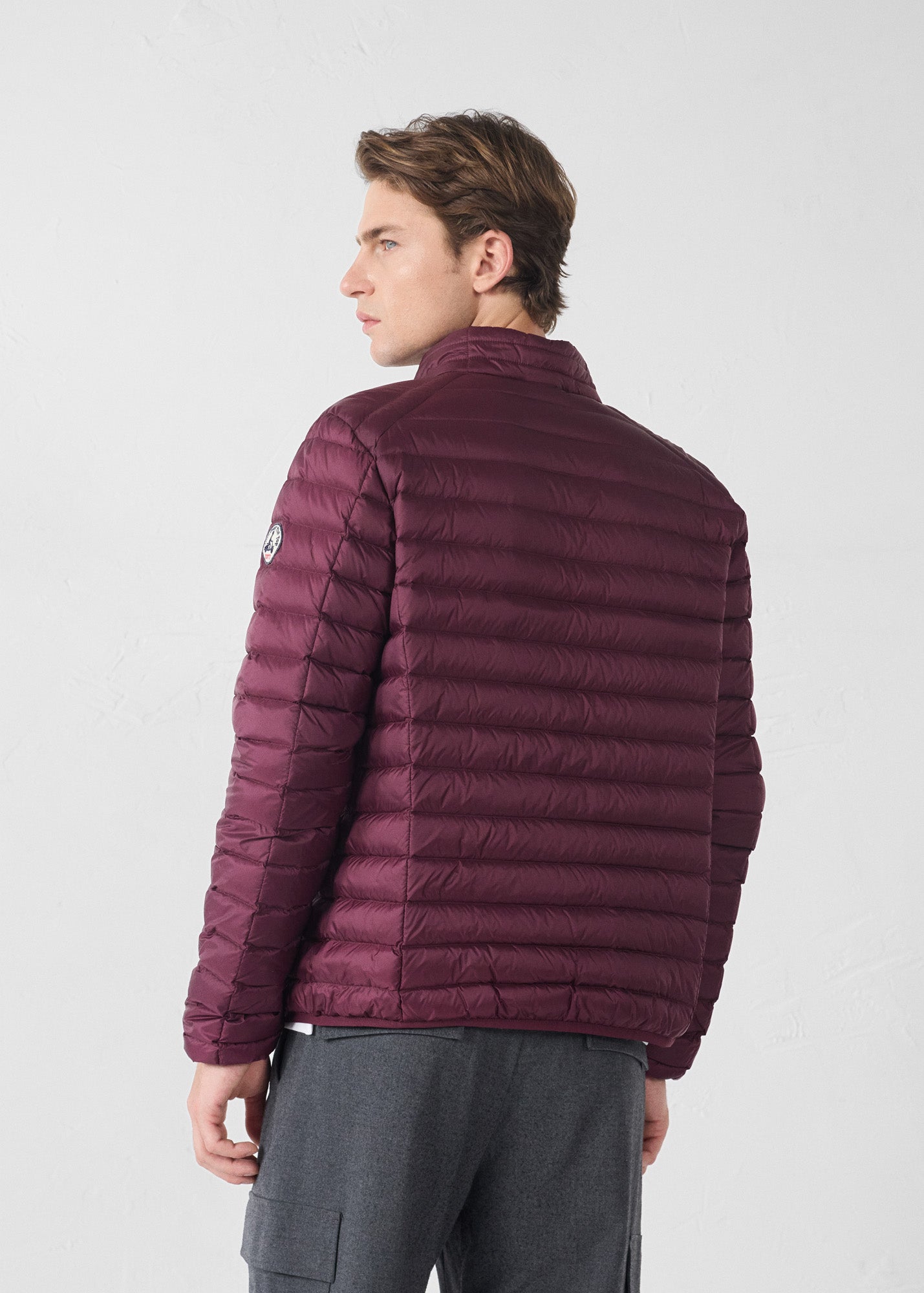 Doudoune légère Cerise noire Mat