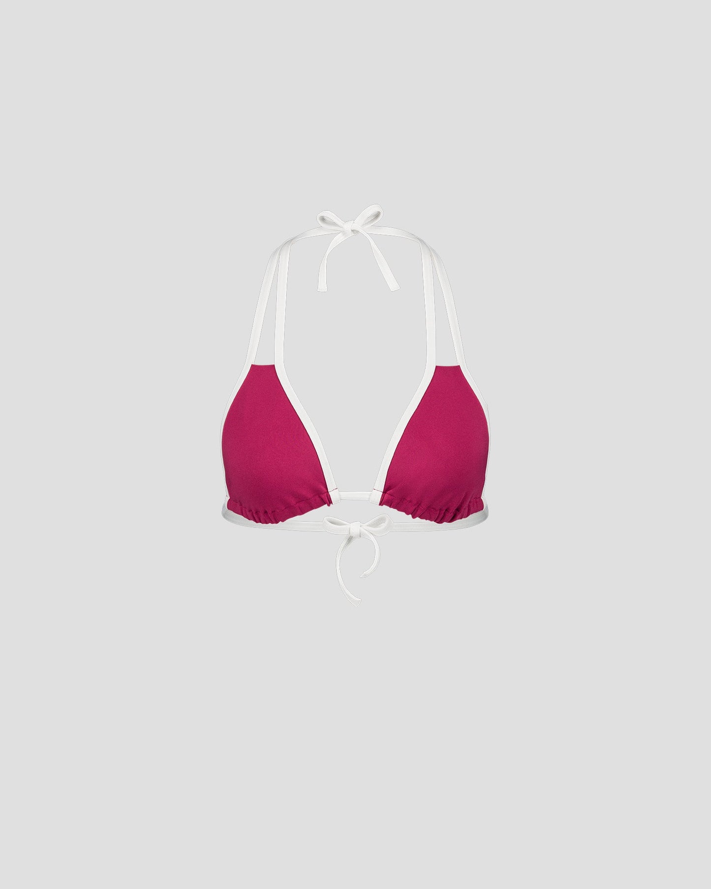Haut de maillot de bain triangle Prune Maddie top