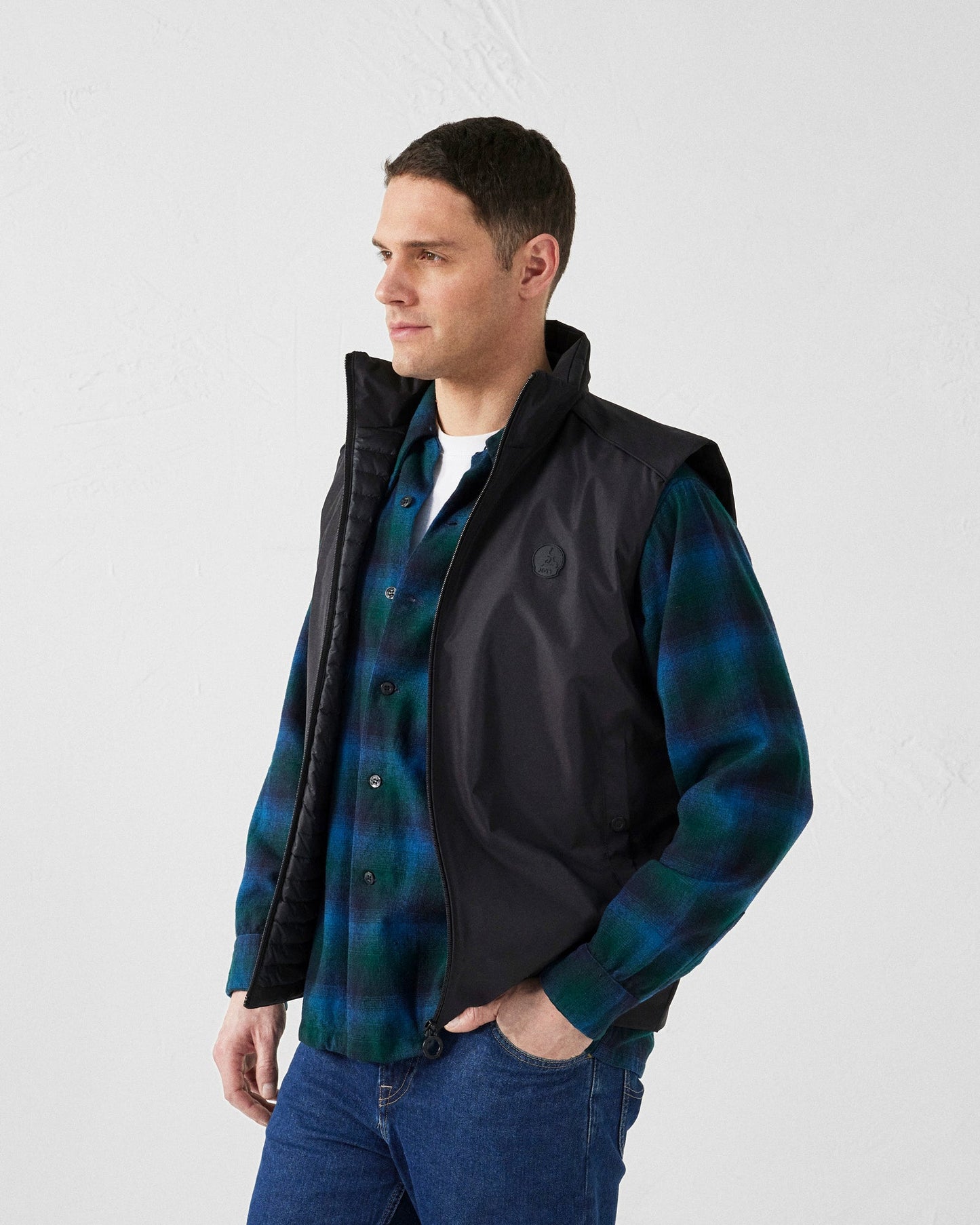 Veste sans manches ultralégère Noir Andrei