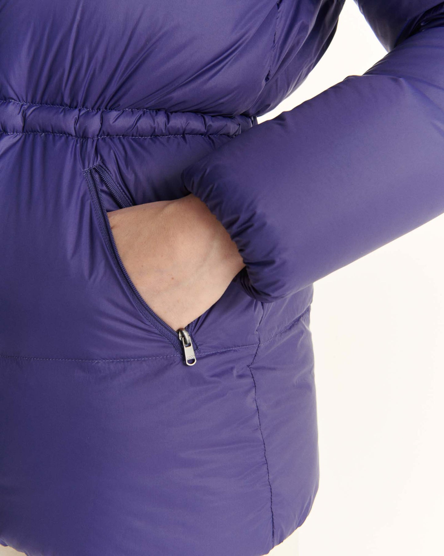 Doudoune à capuche Grand Froid Bleu nuit Luxe 2.0