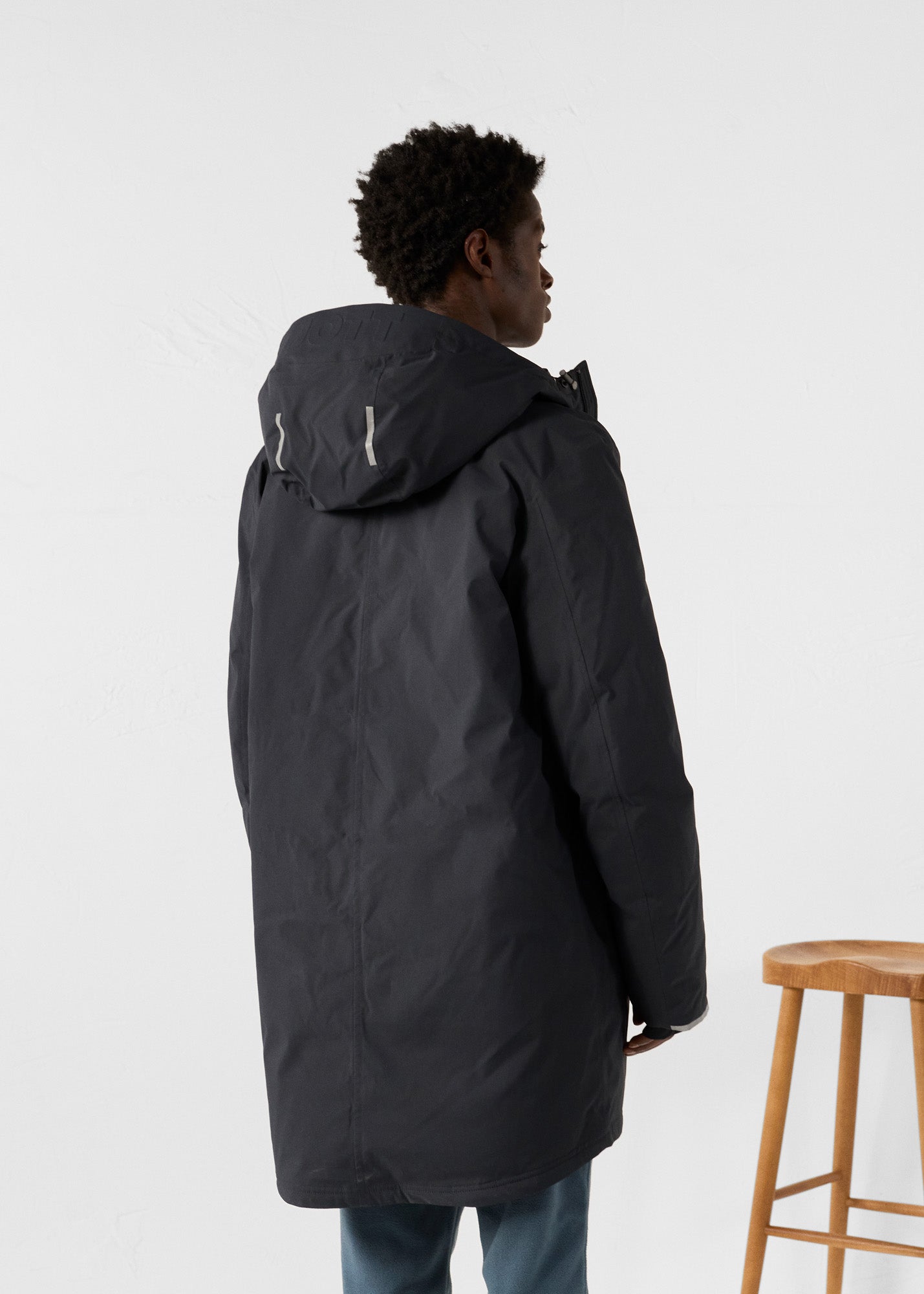 Parka Grand Froid Noir Ivik