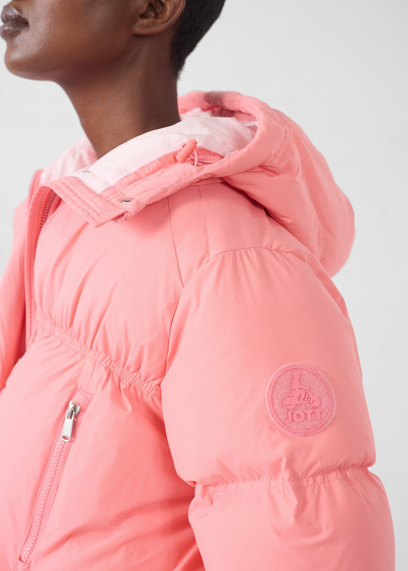 Doudoune Grand Froid esprit puffer Vibrant pink Nami