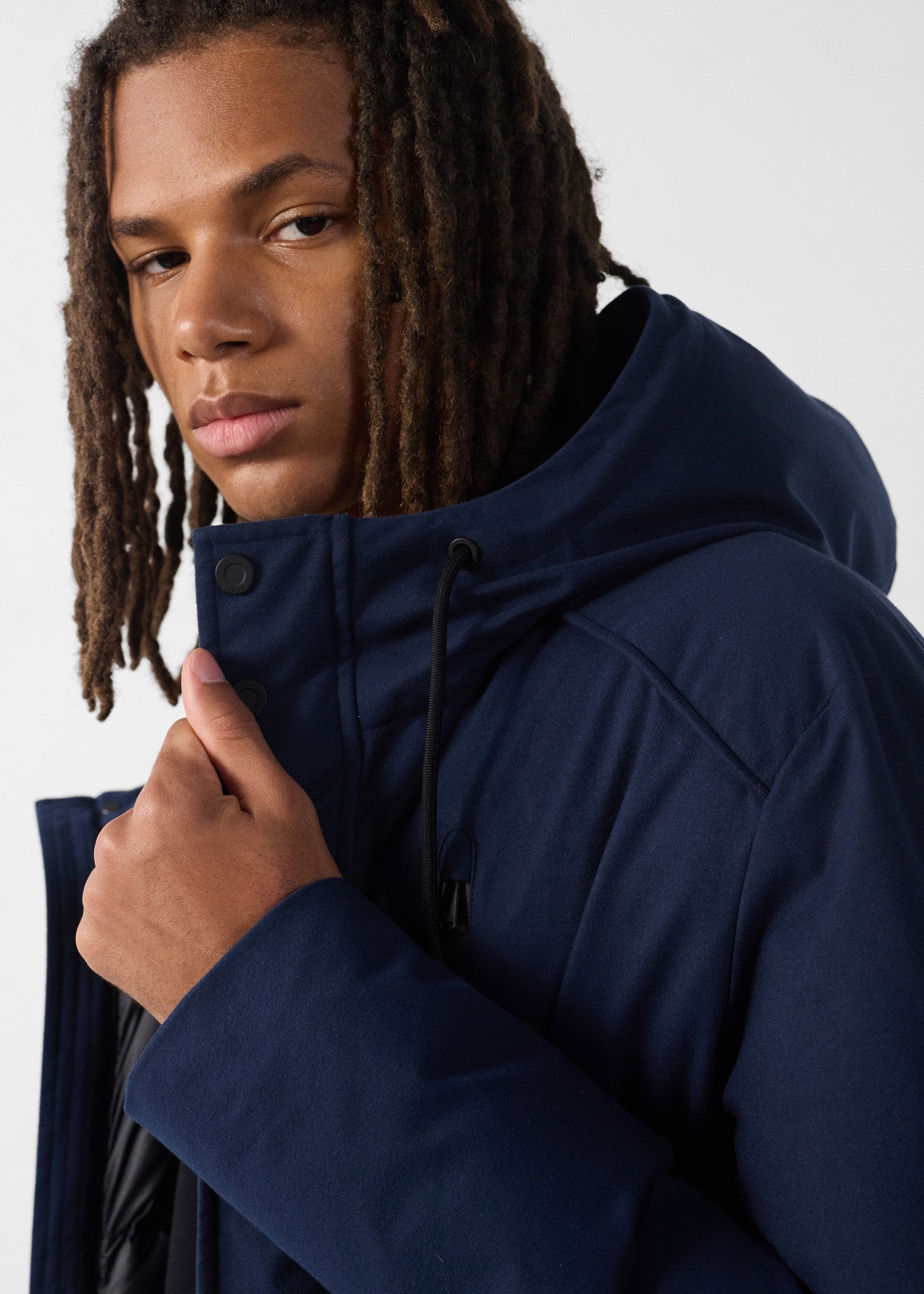 Parka en laine Grand froid Marine Ontario