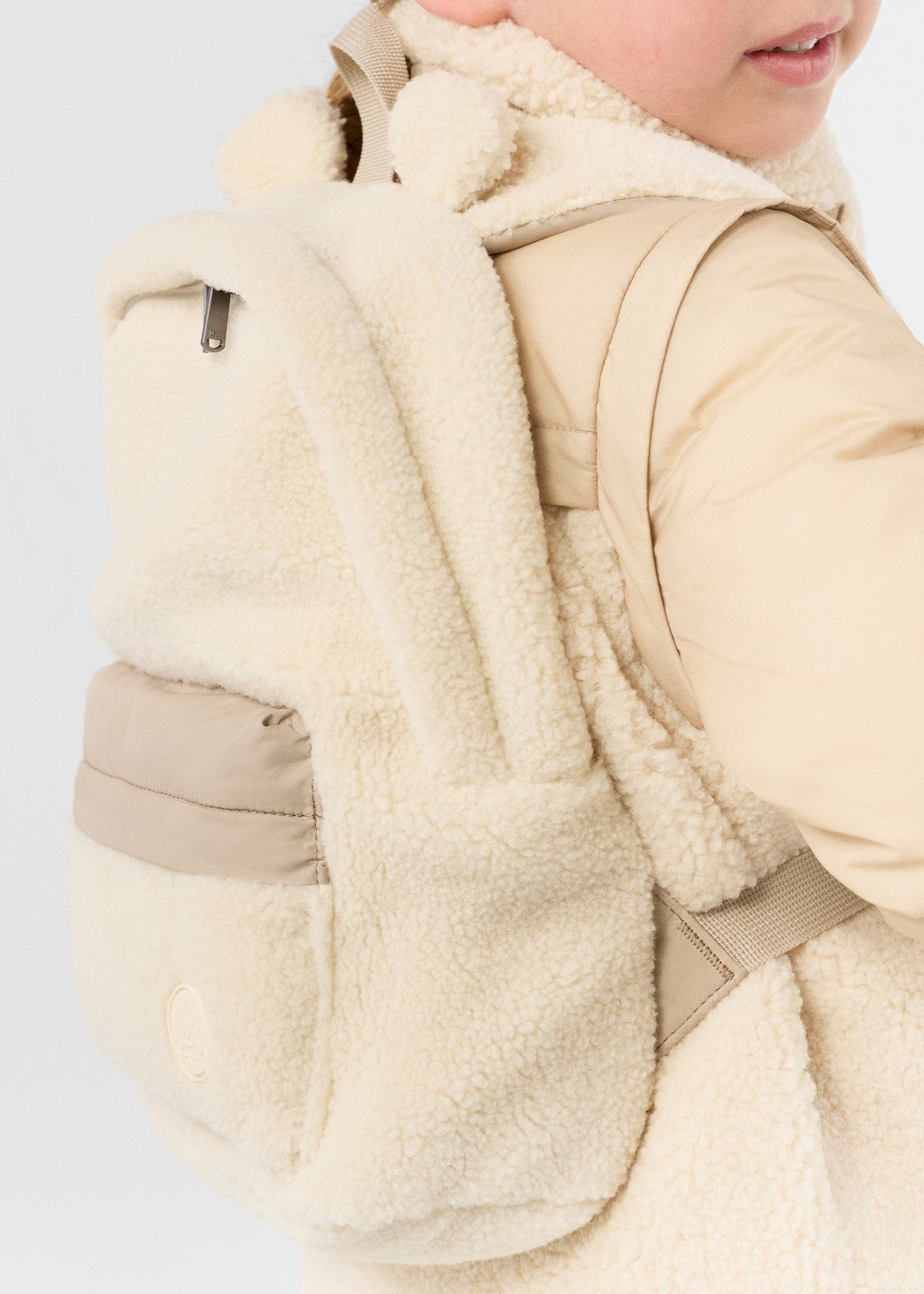 Sac à dos sherpa Naturel Pupil sherpa