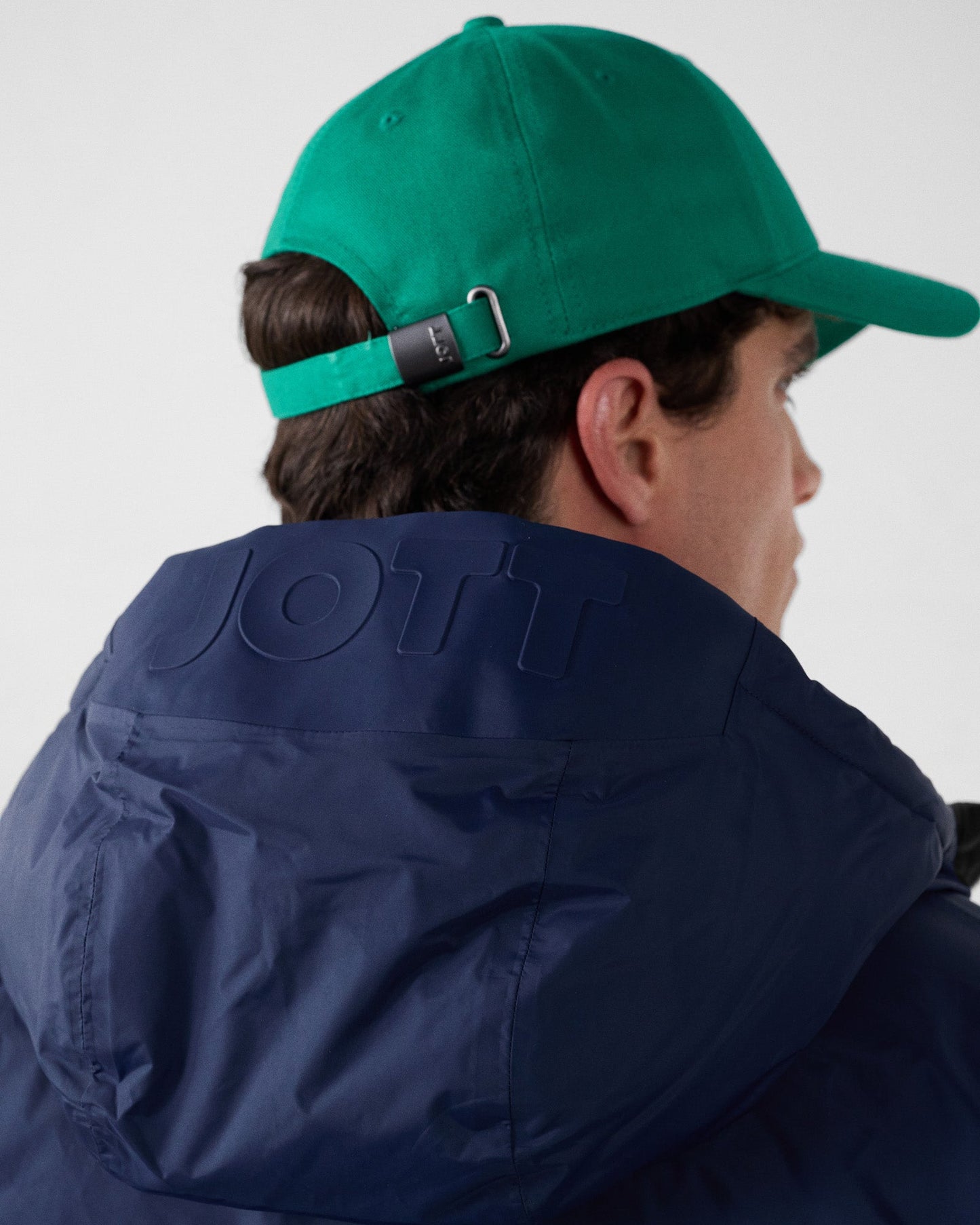 Doudoune longue réversible Marine/Bluestone Assen