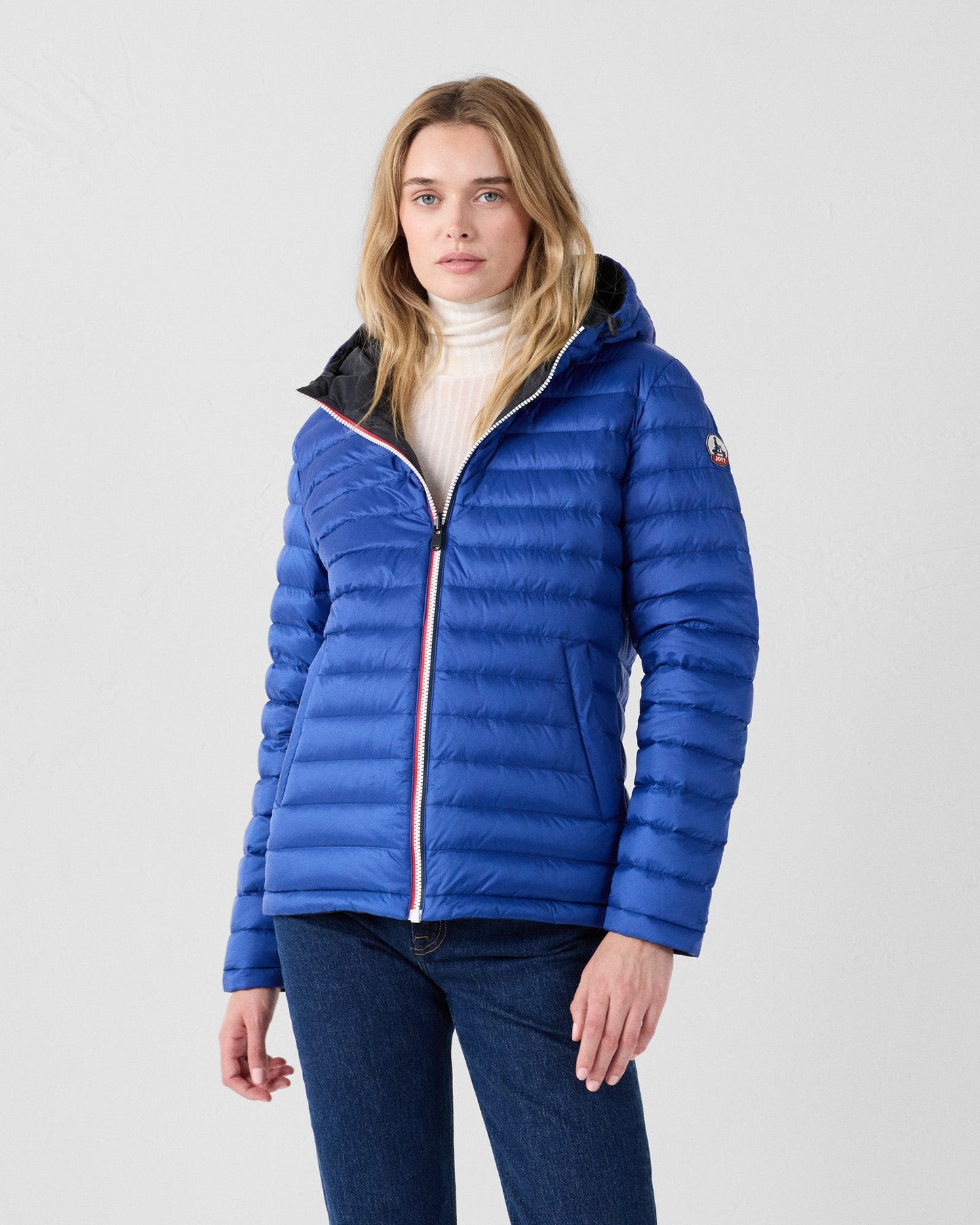 Doudoune réversible Noir/bleu cobalt Bergame