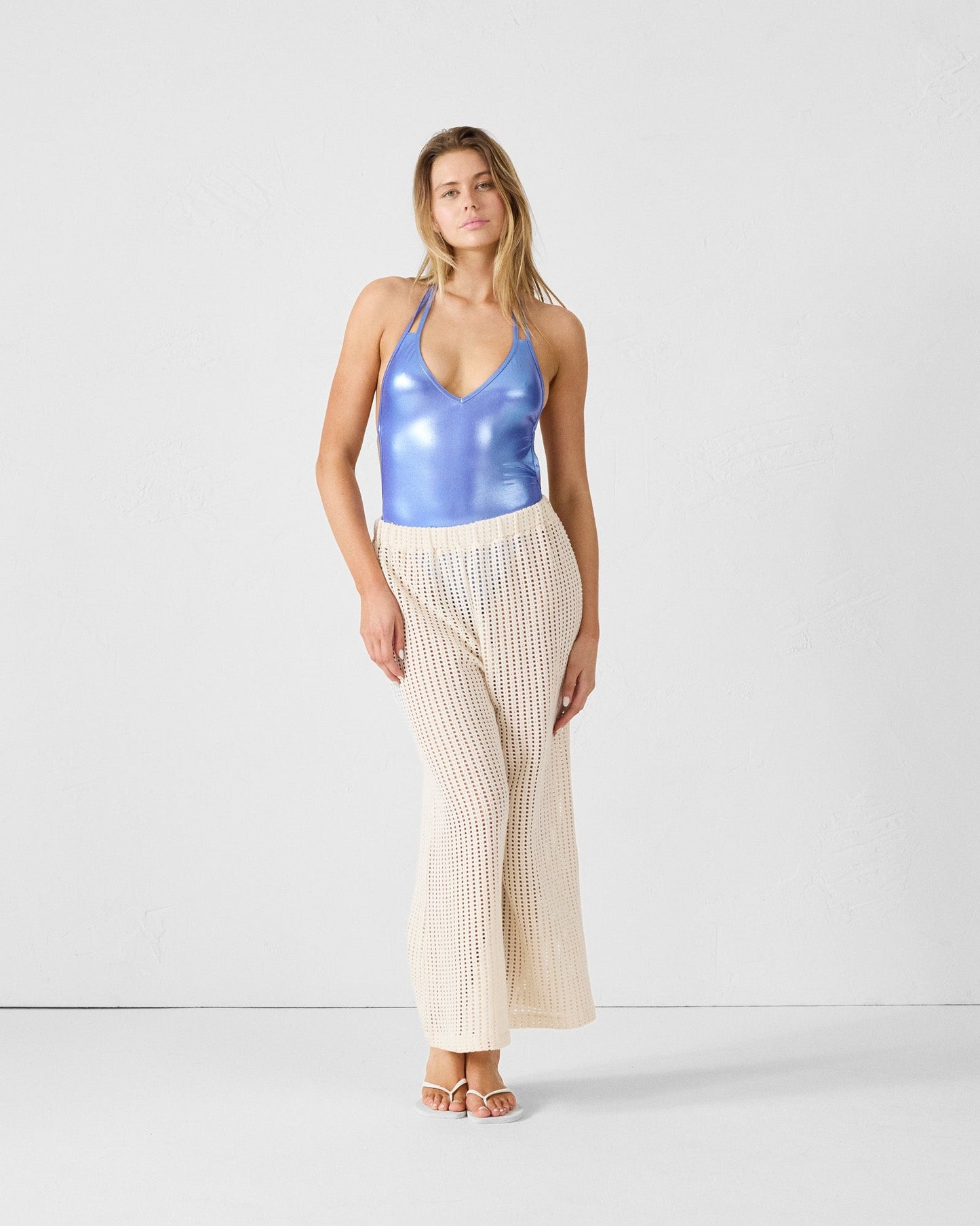 Maillot de bain une pièce Bleu mystique Ella