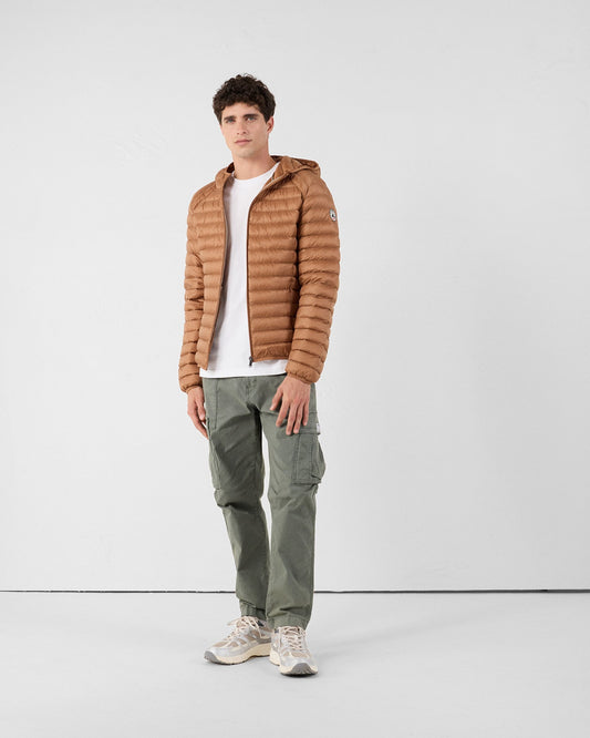 Doudoune légère à capuche Sucre roux Nico